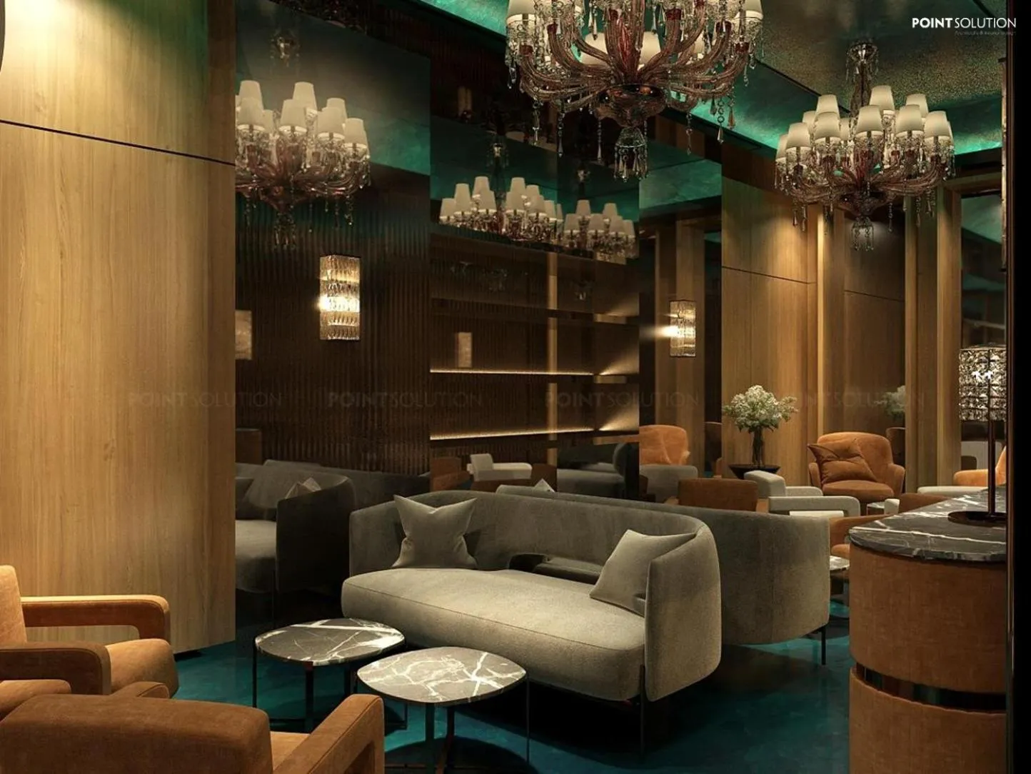 Living room in La Passion Premium Cau Go