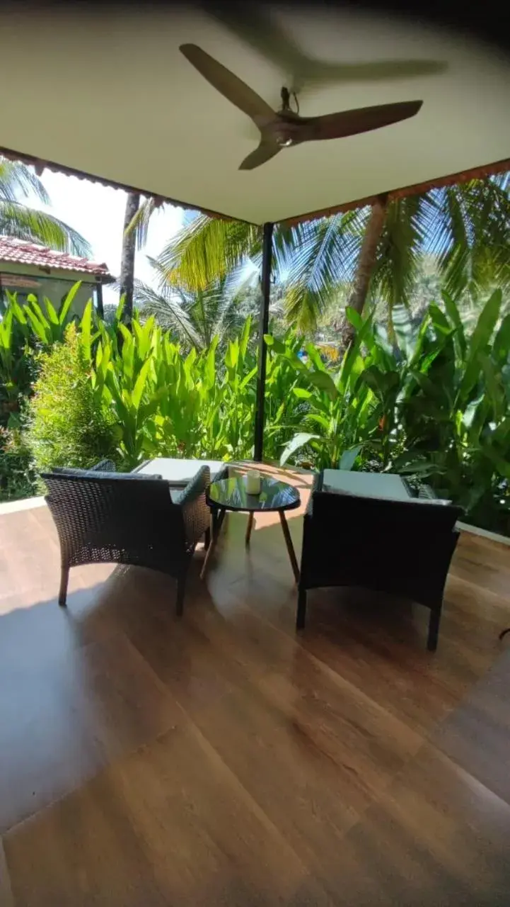 Junior Suite with Terrace in Pont Bleu Suites Riverside & Pool Junior Suite with Terrace in Pont Bleu Suites Riverside & Pool