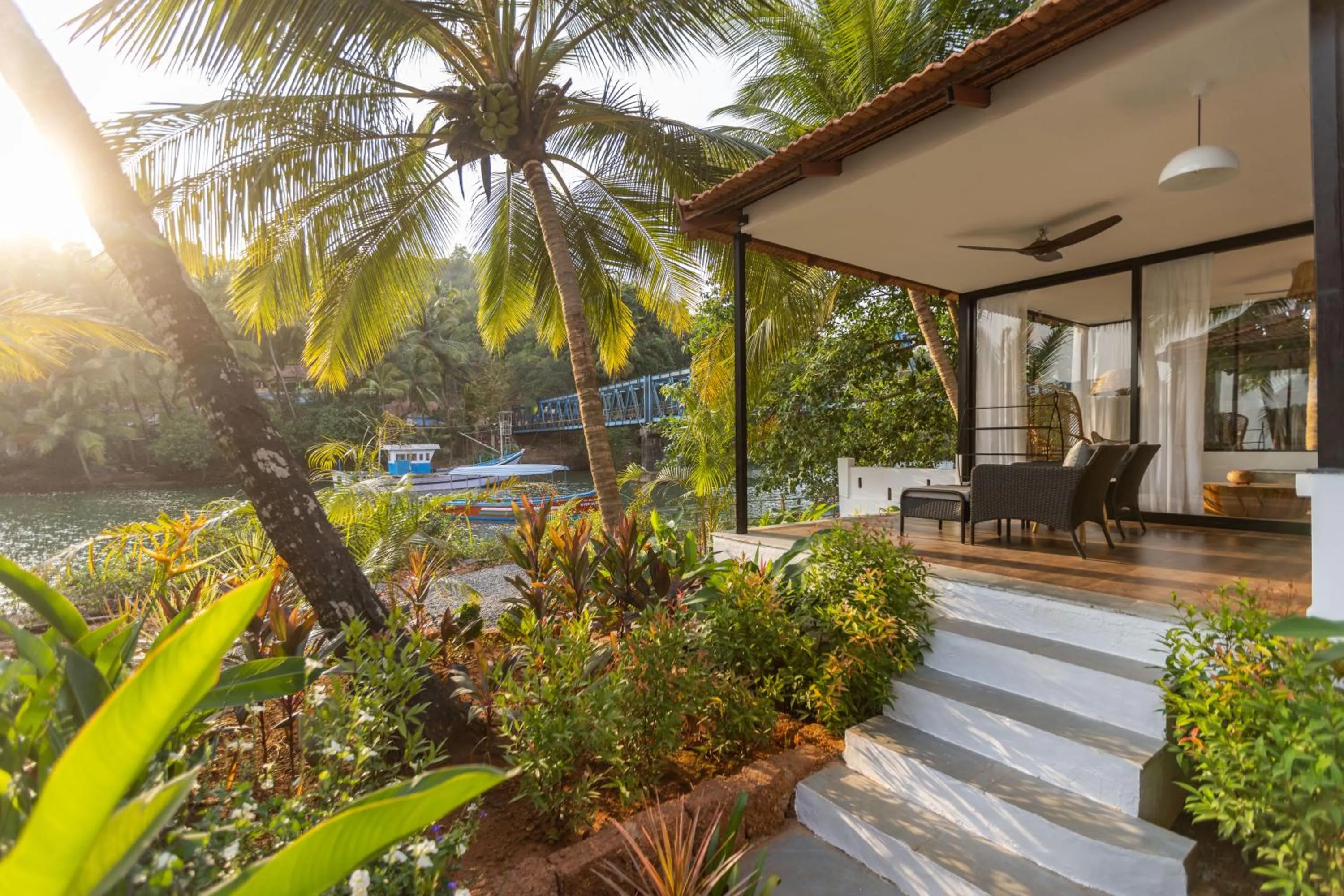 View (from property/room) in Pont Bleu Suites Riverside & Pool