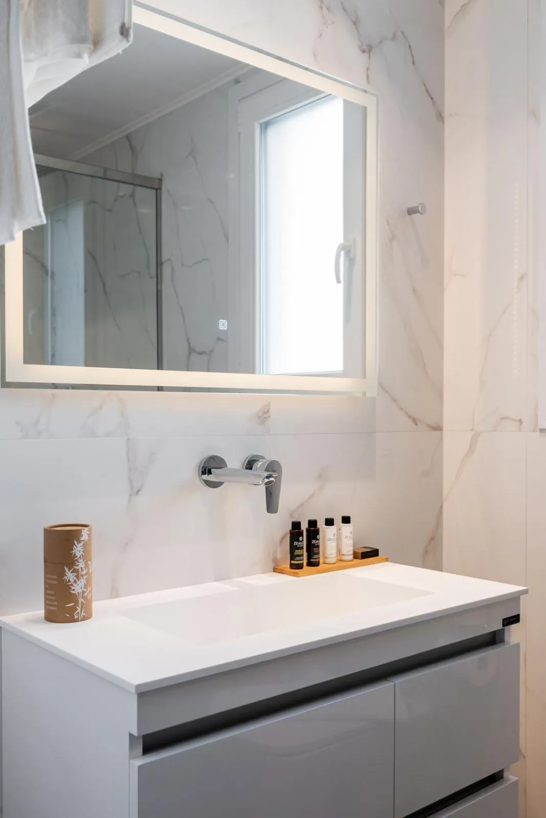 Bathroom in Contessa Bianca Luxury Suites