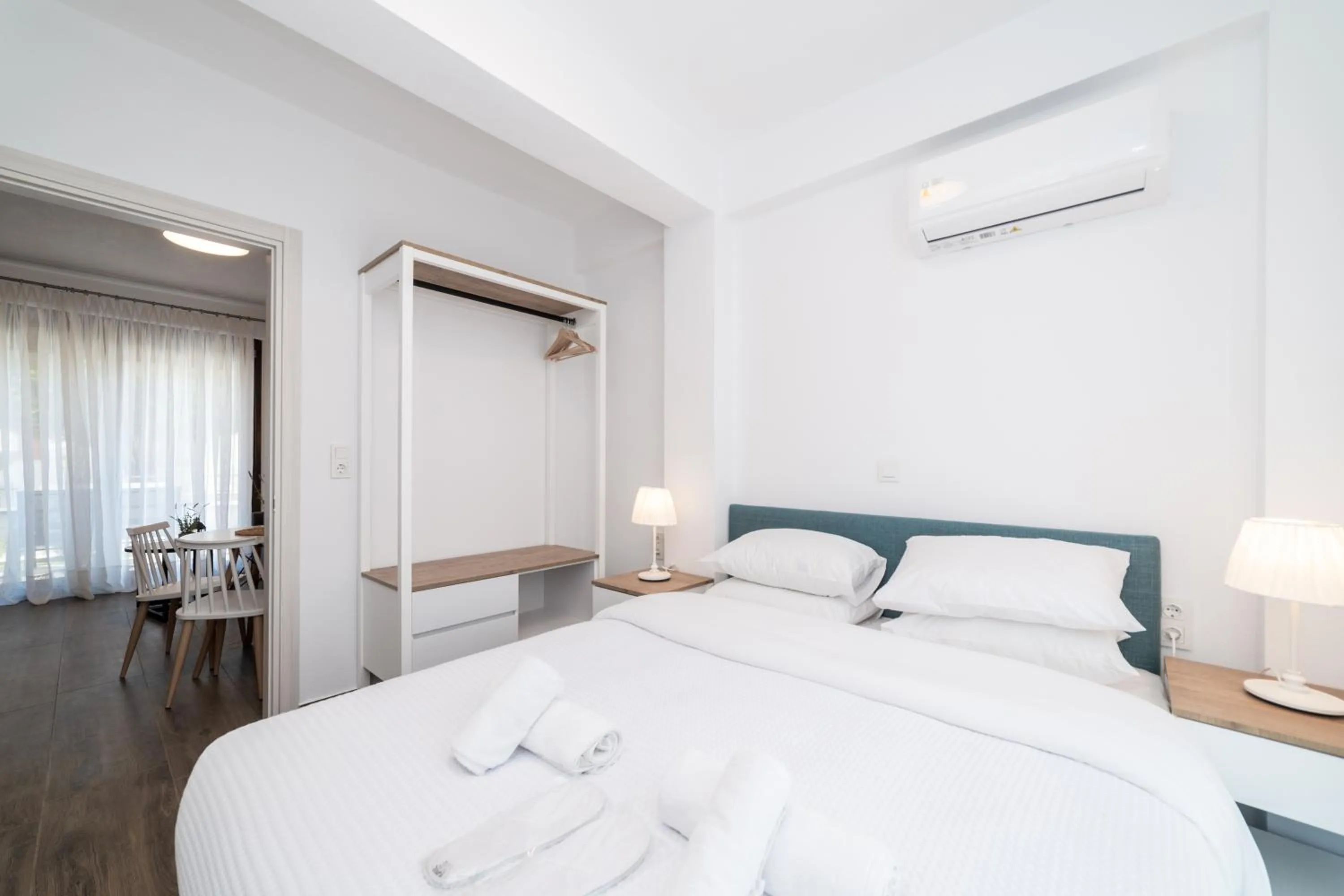 Bed in Argilos & Argilos Deluxe Residential Complexes