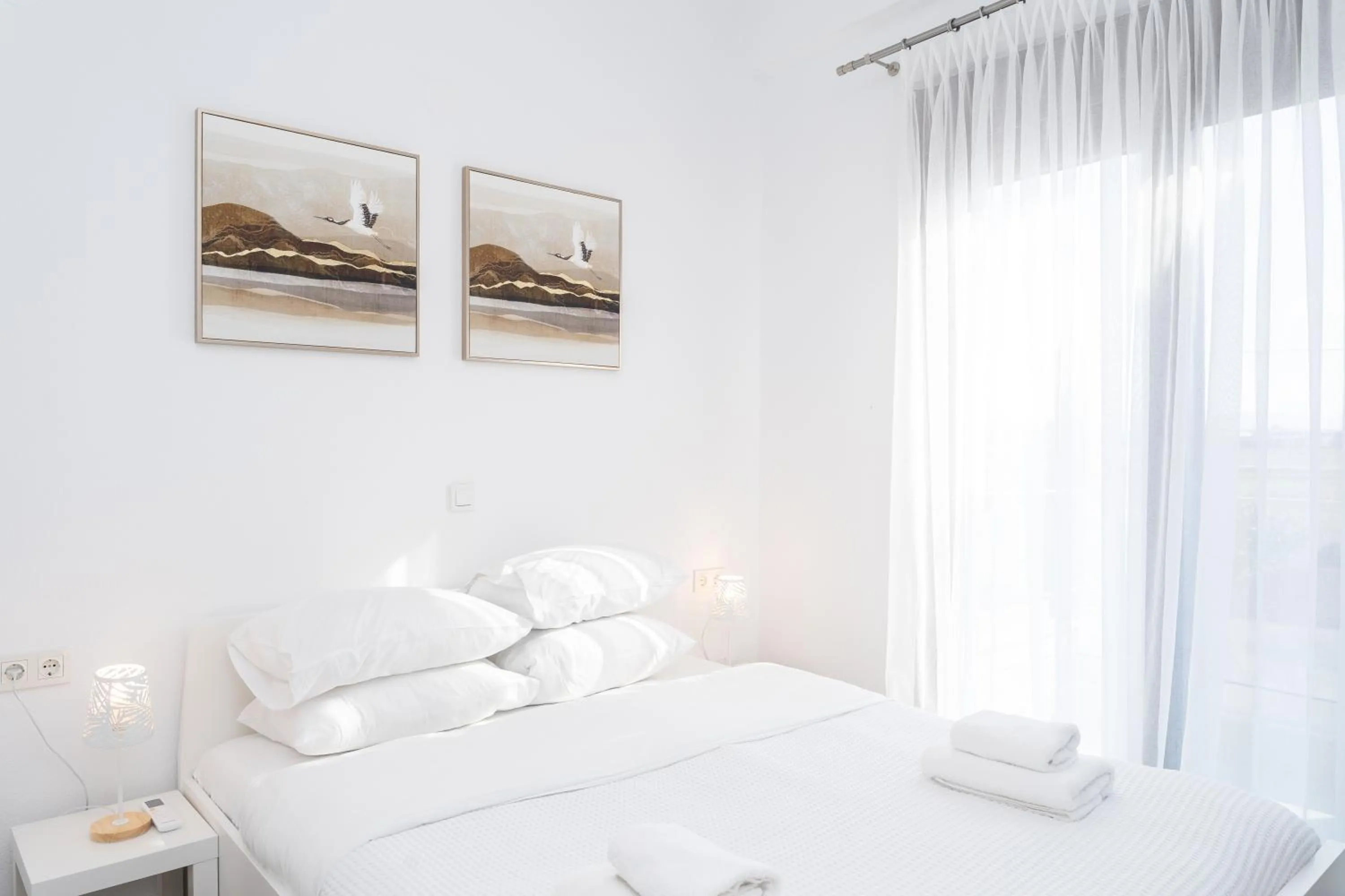 Bed in Argilos & Argilos Deluxe Residential Complexes