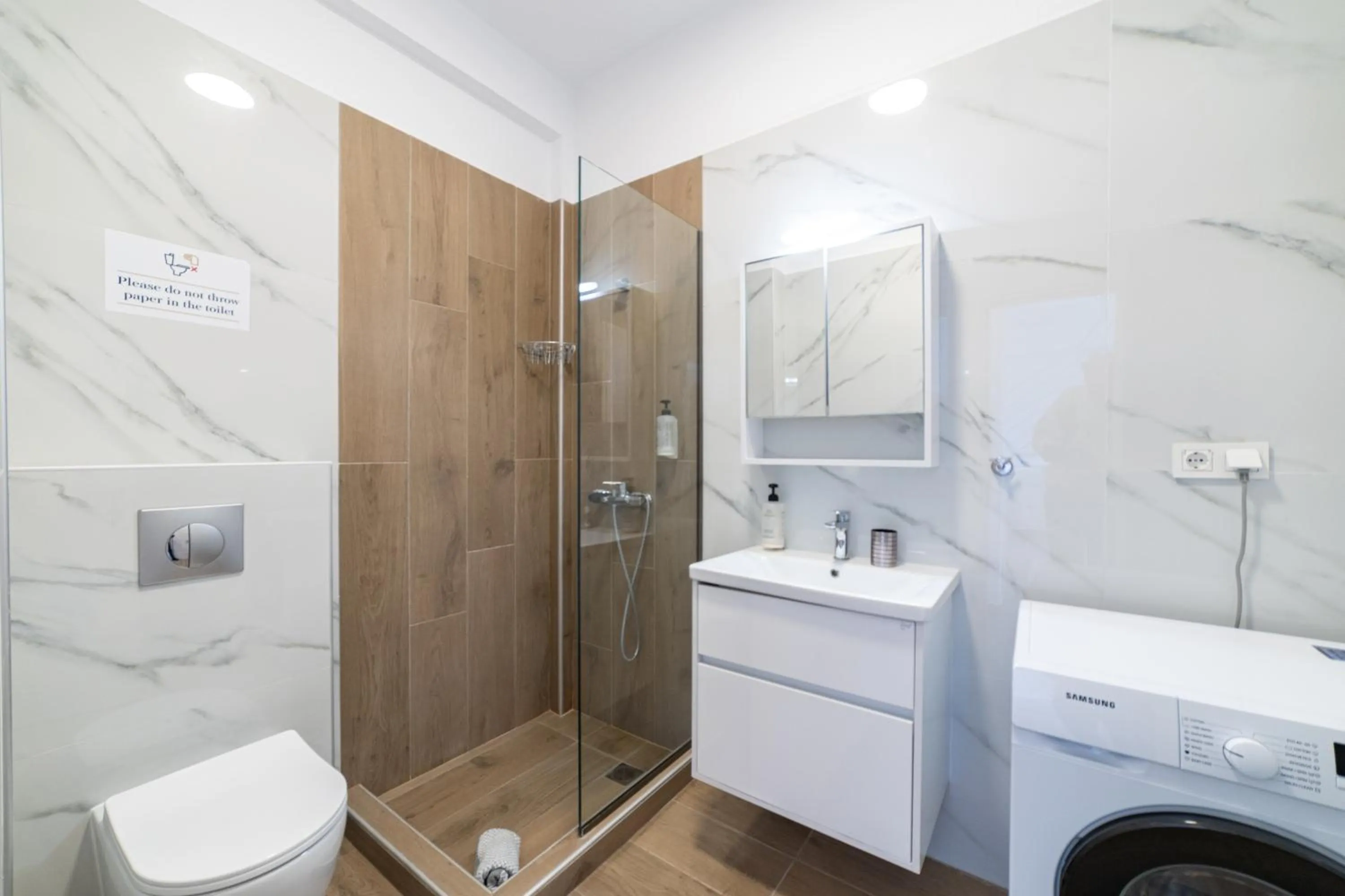 Bathroom in Argilos & Argilos Deluxe Residential Complexes