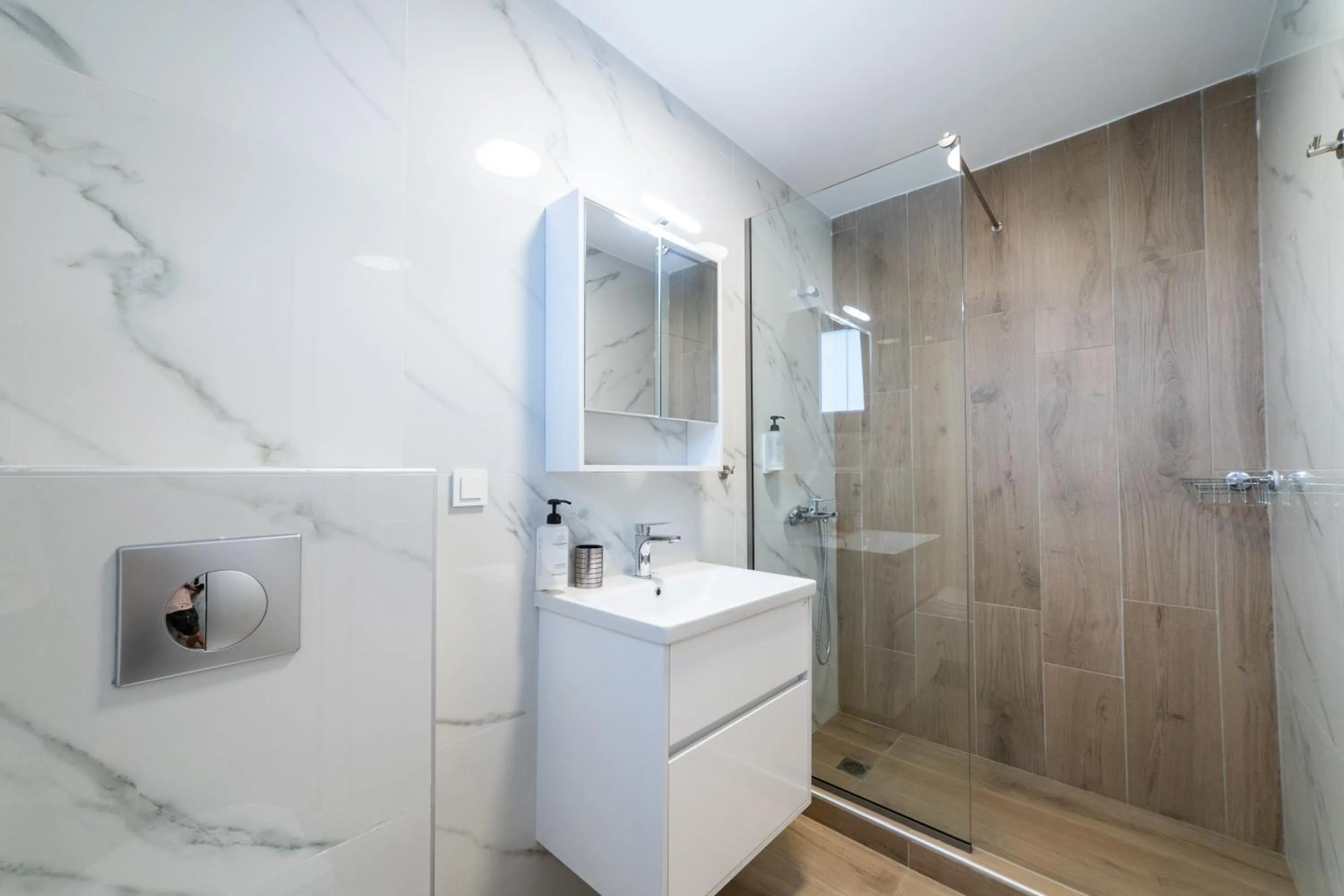 Bathroom in Argilos & Argilos Deluxe Residential Complexes