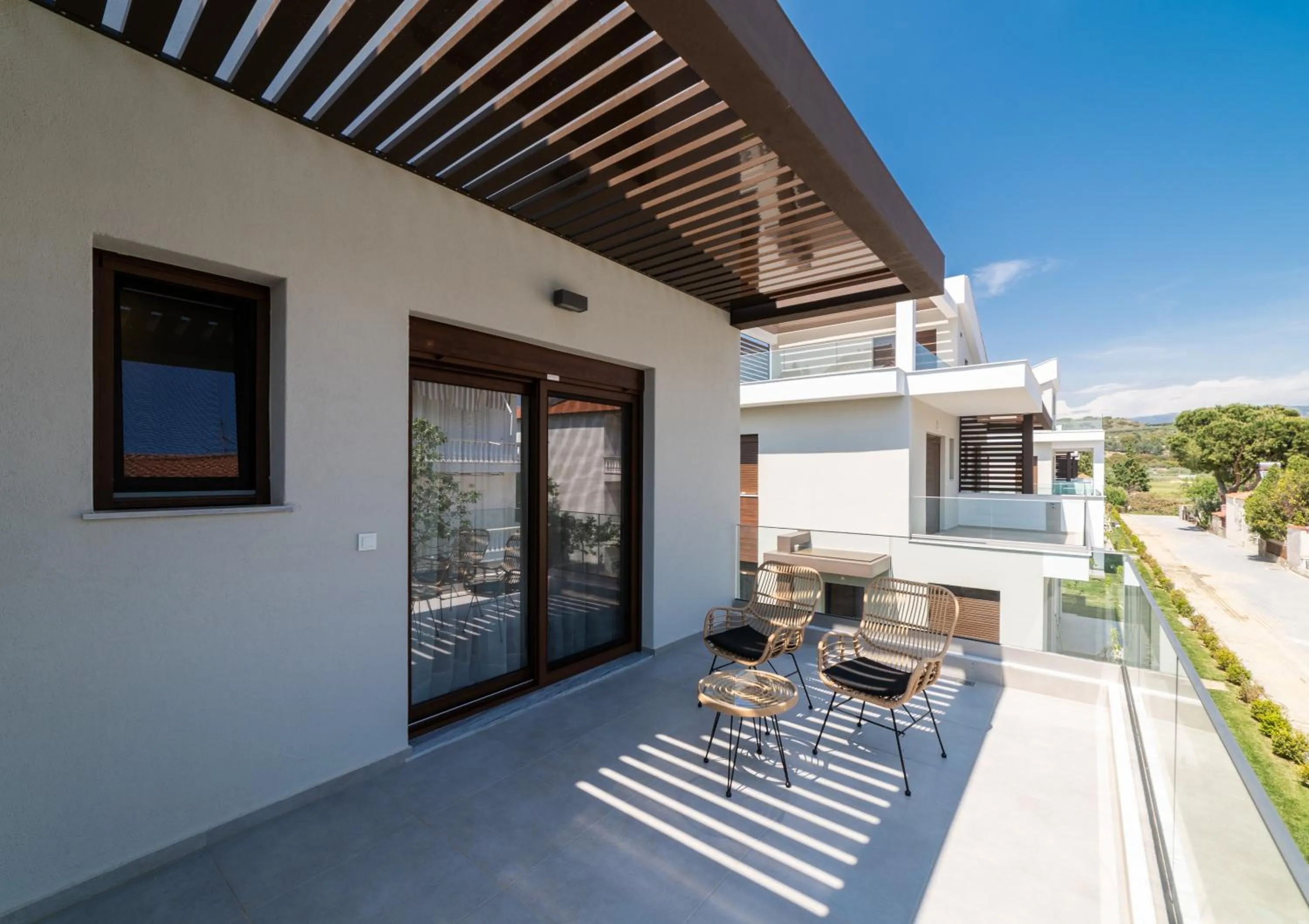 Patio in Argilos & Argilos Deluxe Residential Complexes