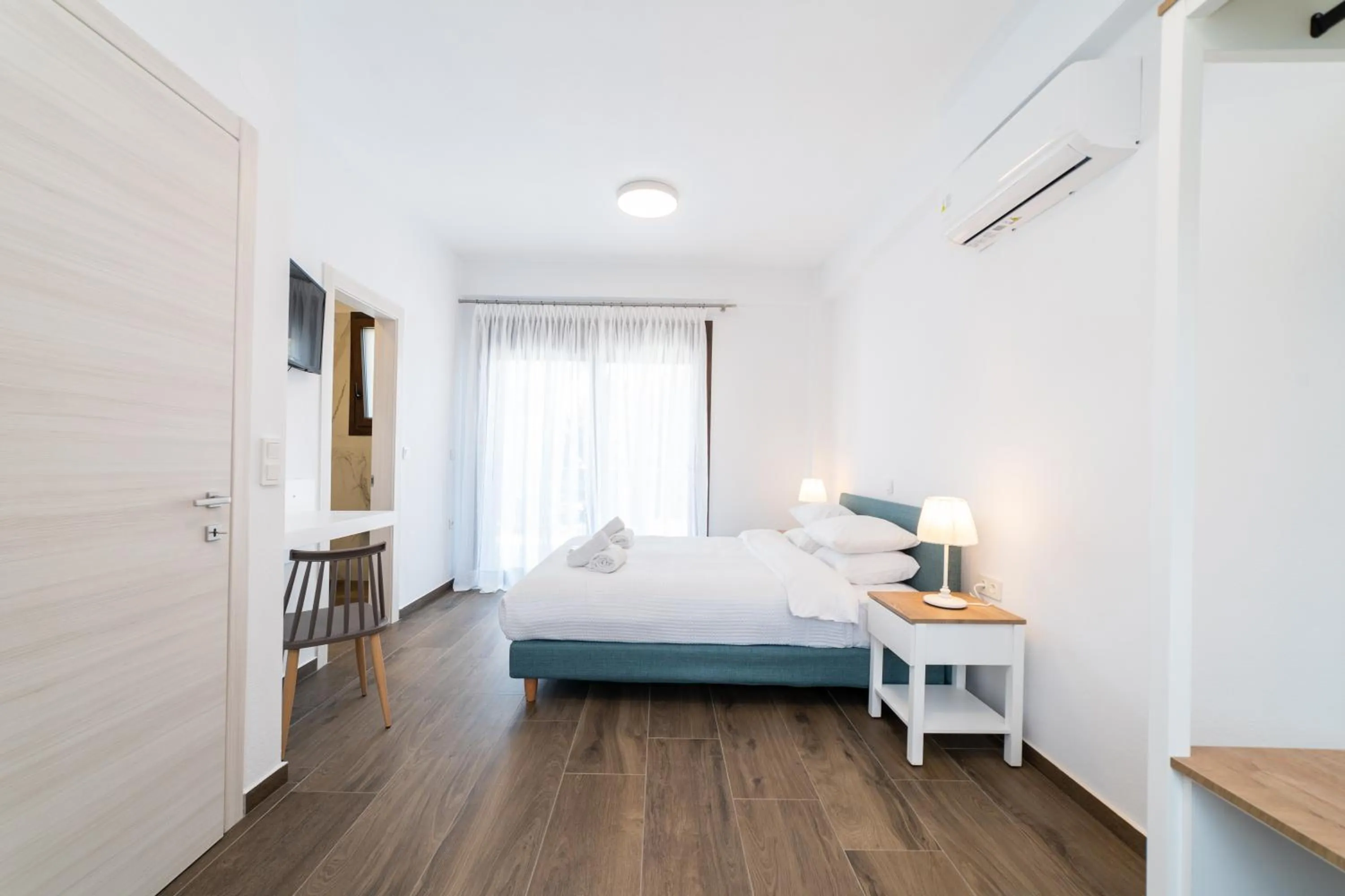 Bed in Argilos & Argilos Deluxe Residential Complexes