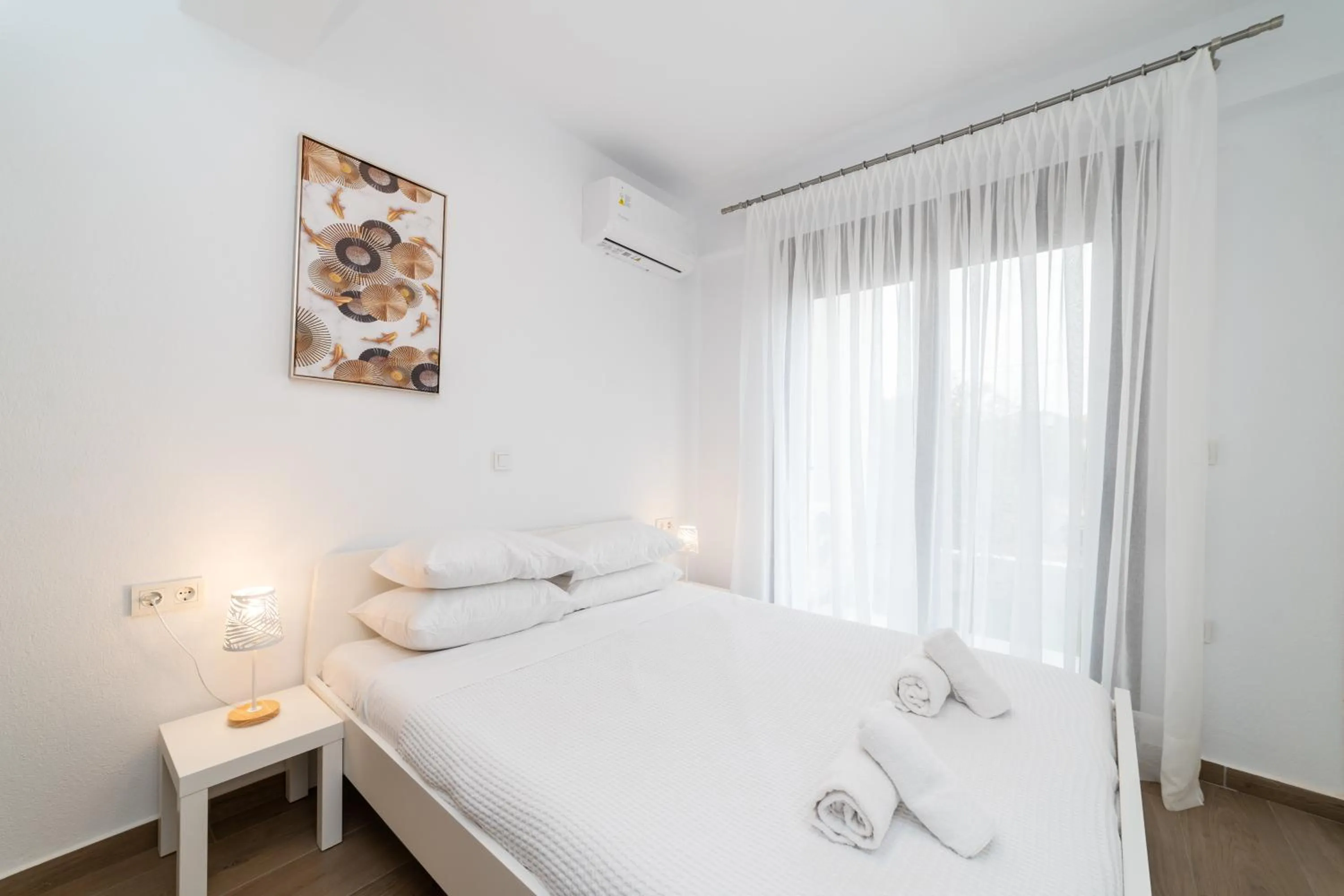 Bedroom, Bed in Argilos & Argilos Deluxe Residential Complexes