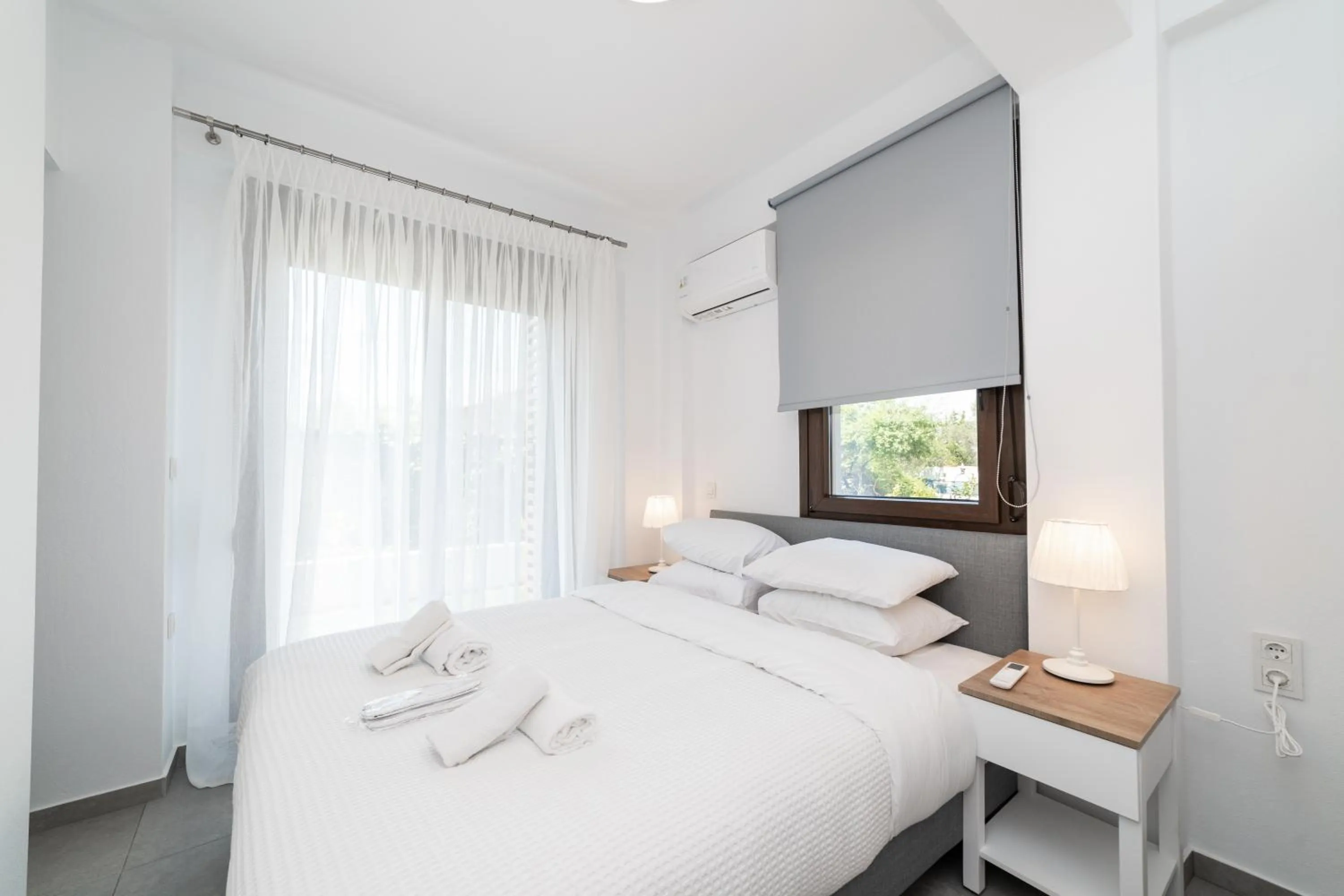 Bed in Argilos & Argilos Deluxe Residential Complexes