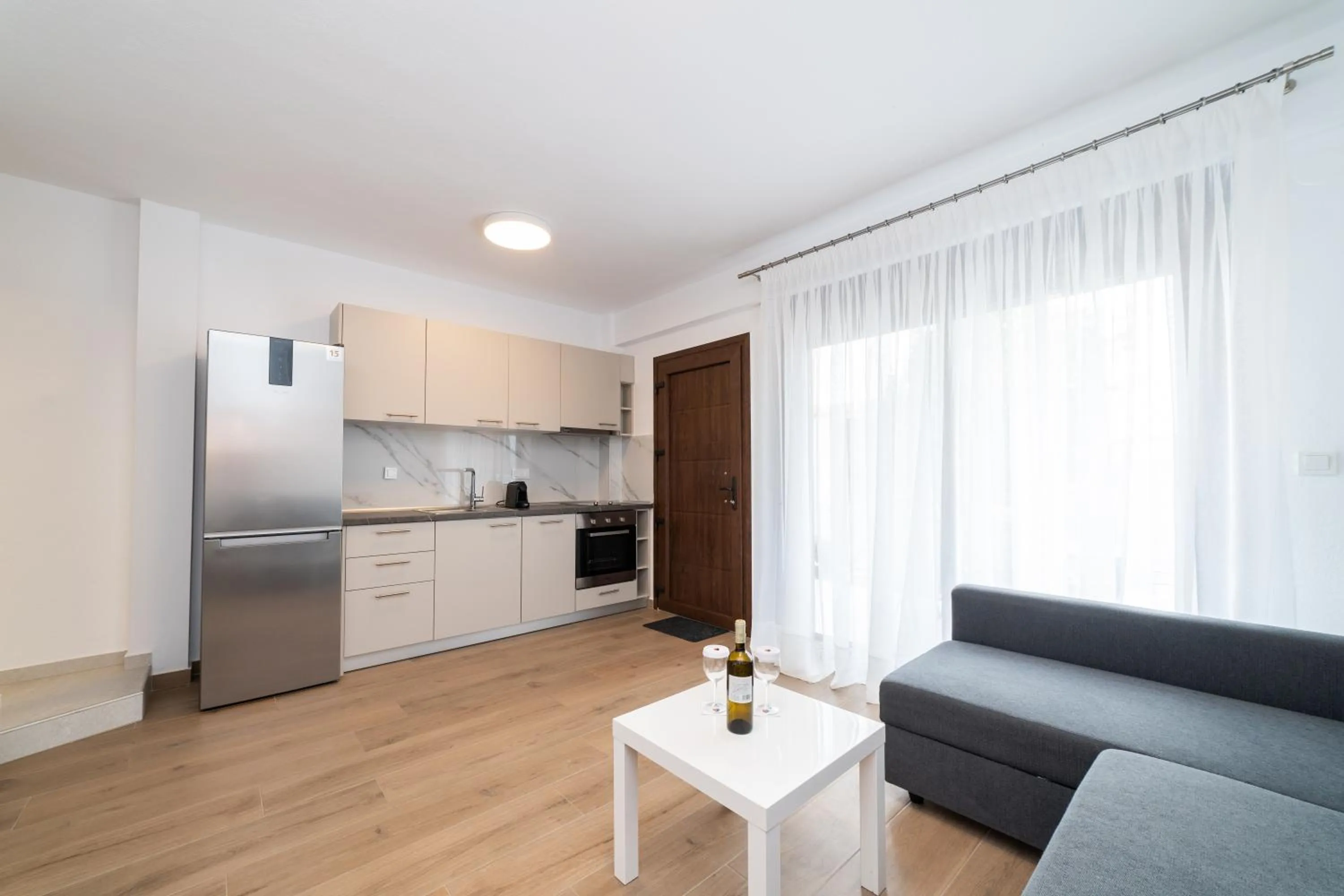 Living room in Argilos & Argilos Deluxe Residential Complexes