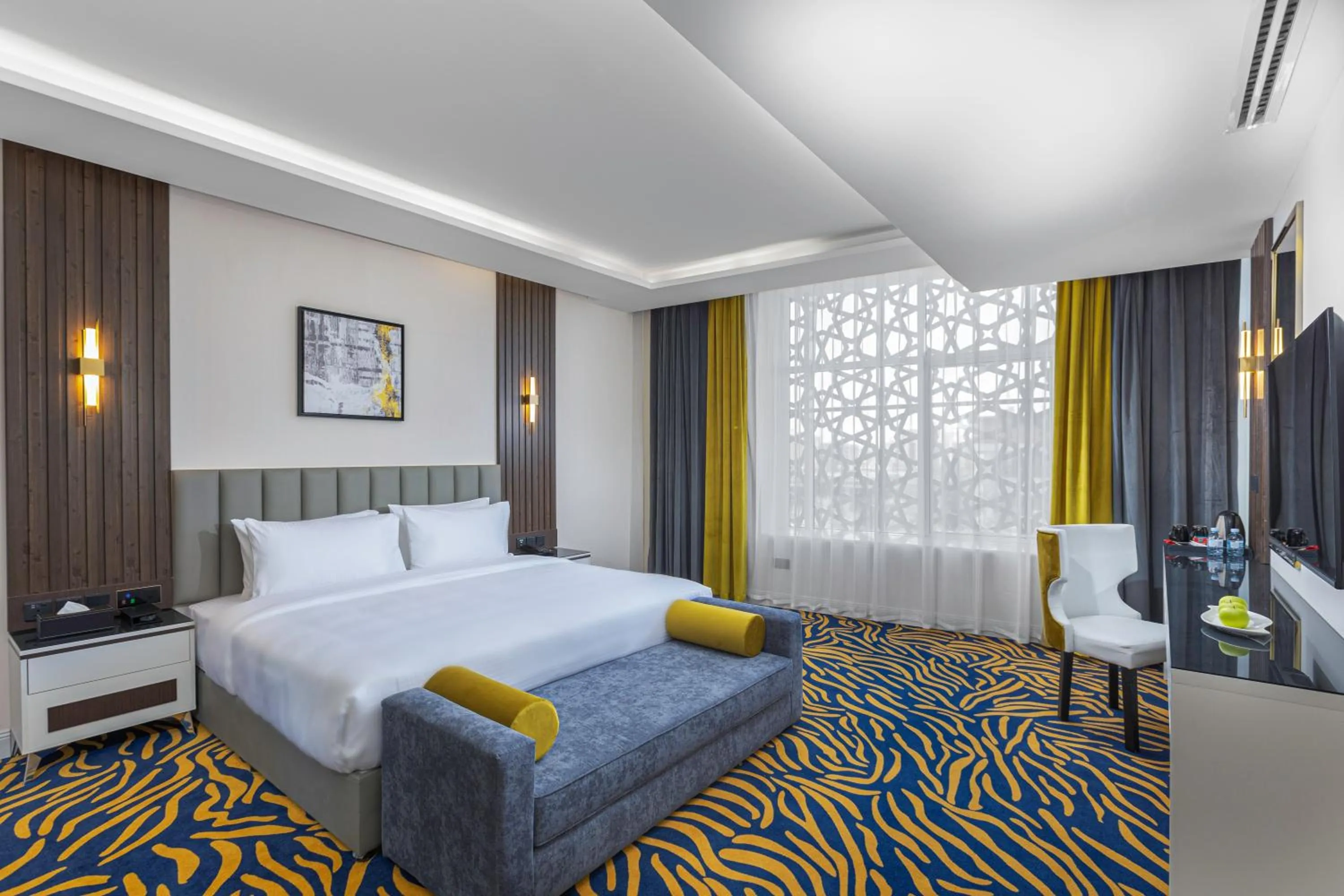 Bed in Jasmien Golden Hotel