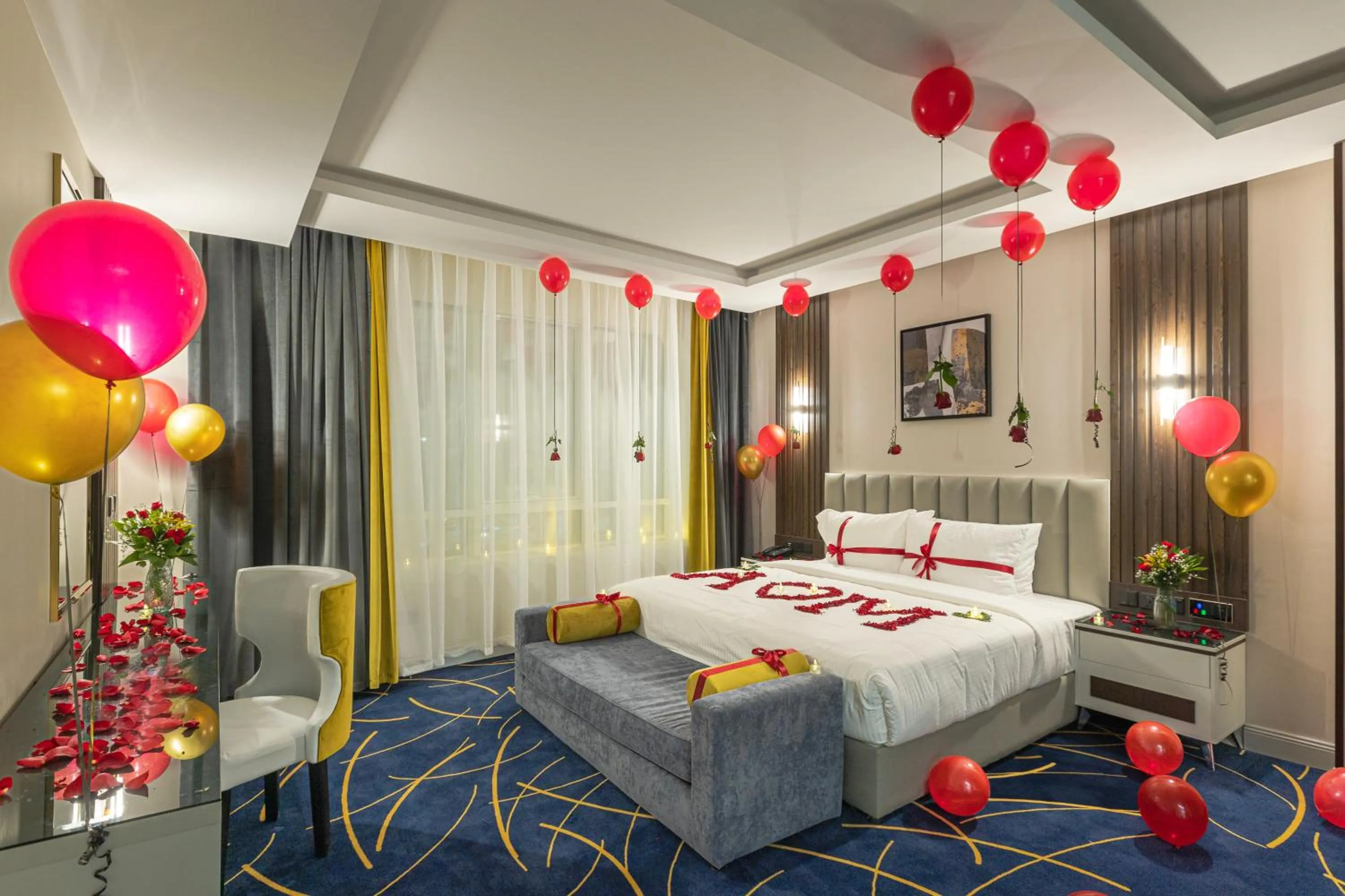 Bed in Jasmien Golden Hotel