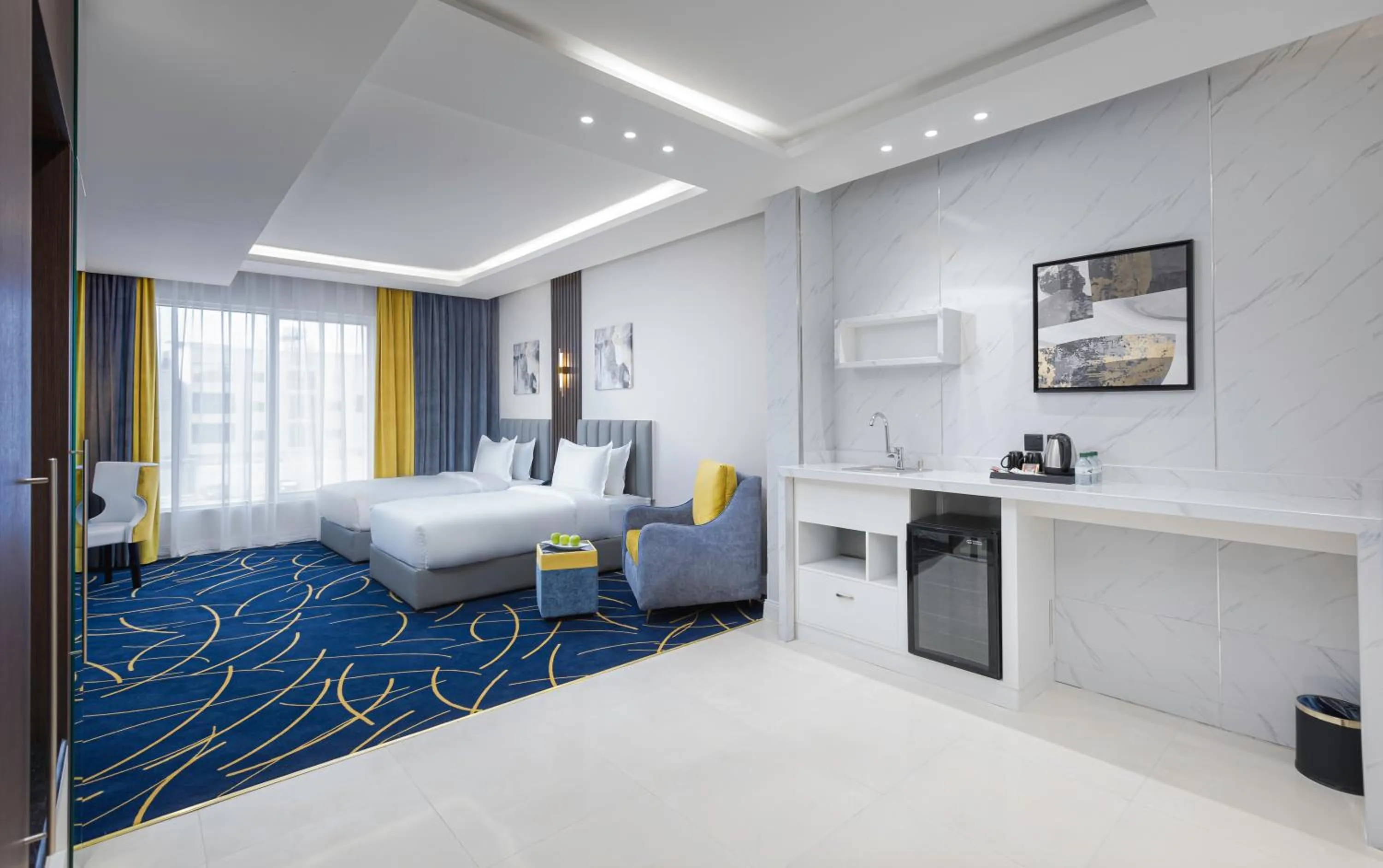 Bed in Jasmien Golden Hotel