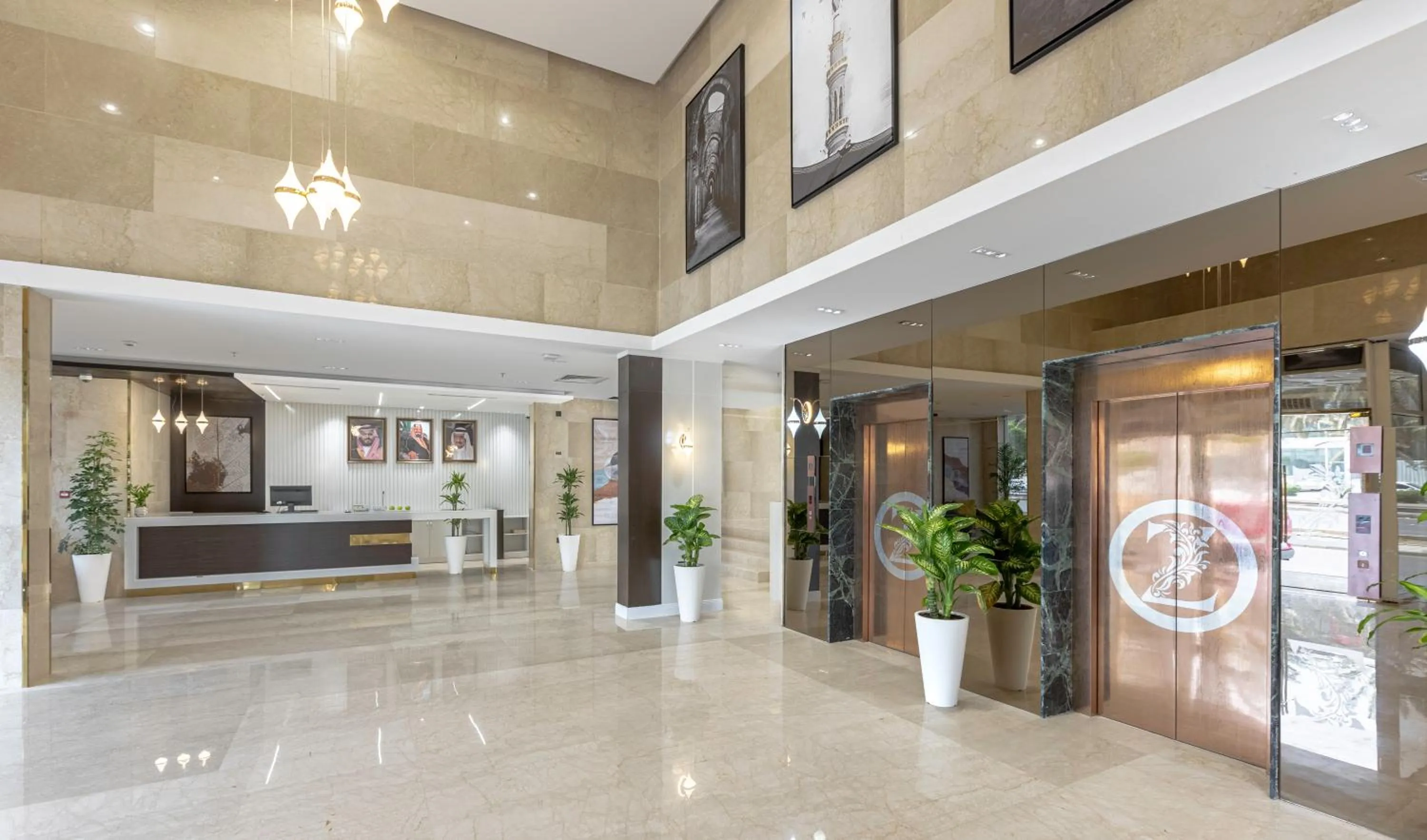 Lobby or reception in Jasmien Golden Hotel