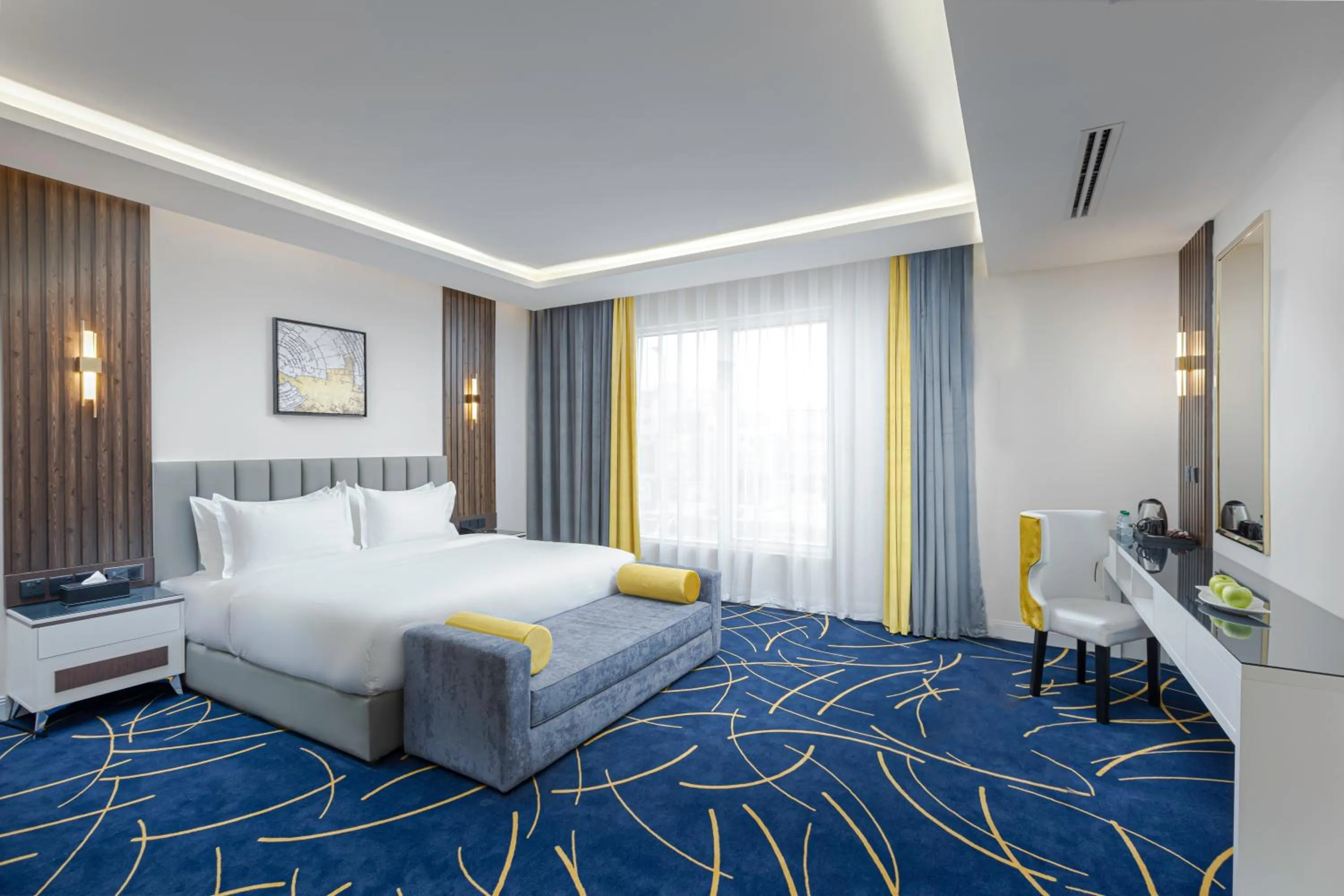 Bed in Jasmien Golden Hotel