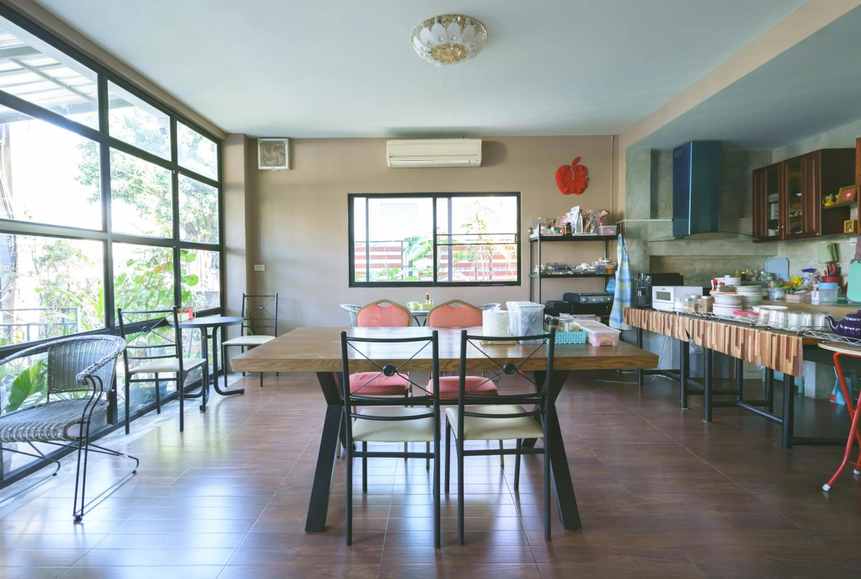 Dining area in V Tharm Hotel