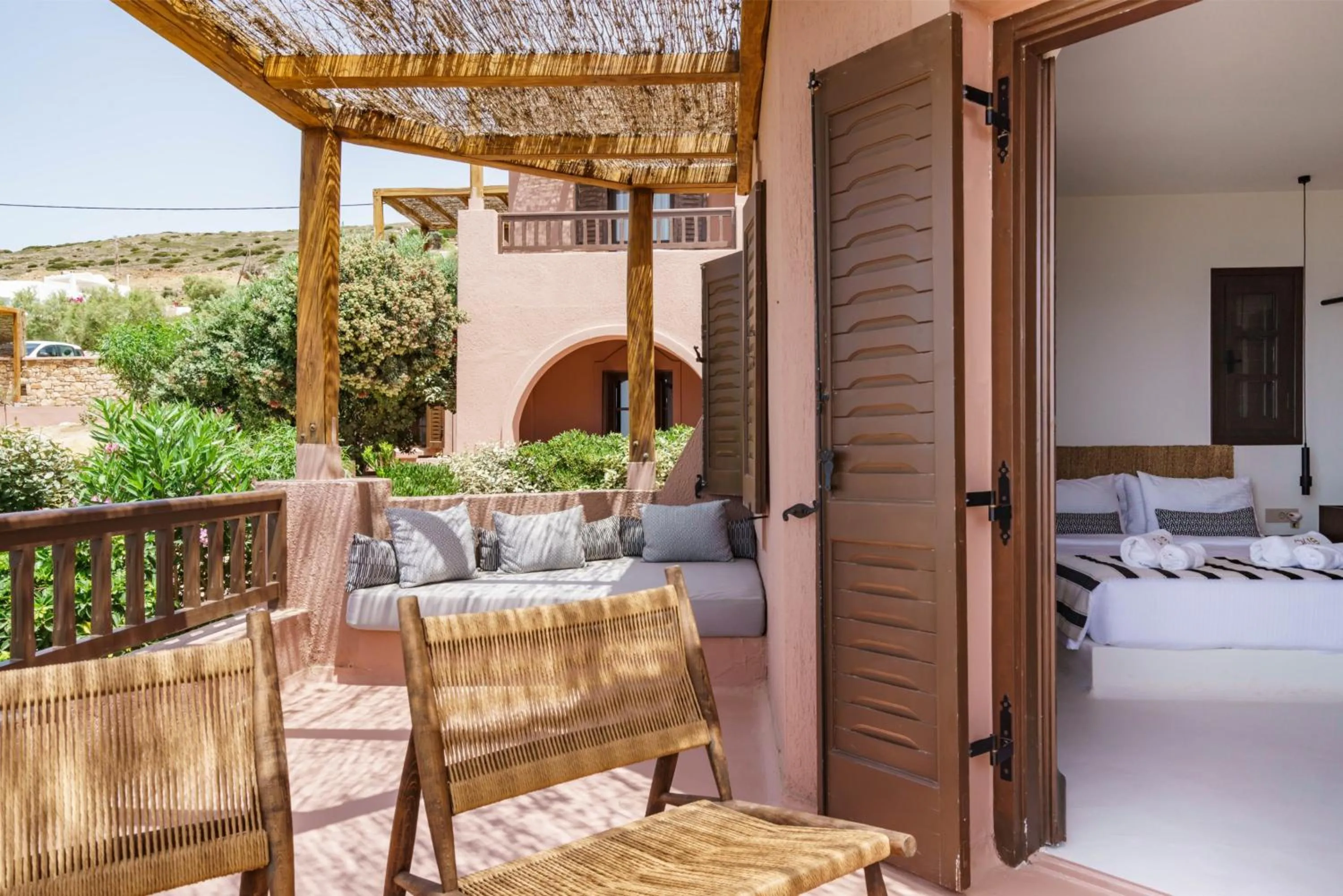 Balcony/Terrace, Bed in Akre Hotel - Designed for Adults