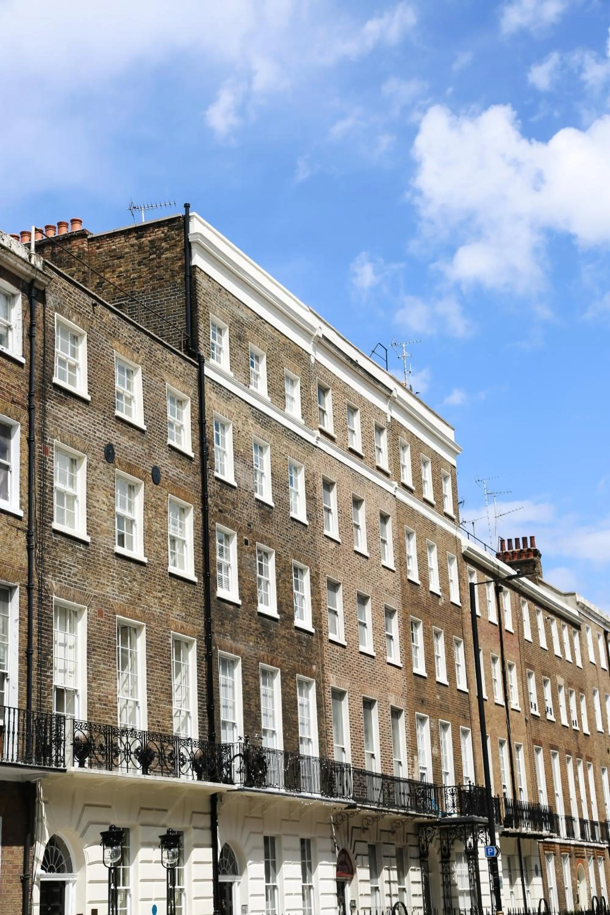 Property building in Henrys Townhouse Marylebone, London