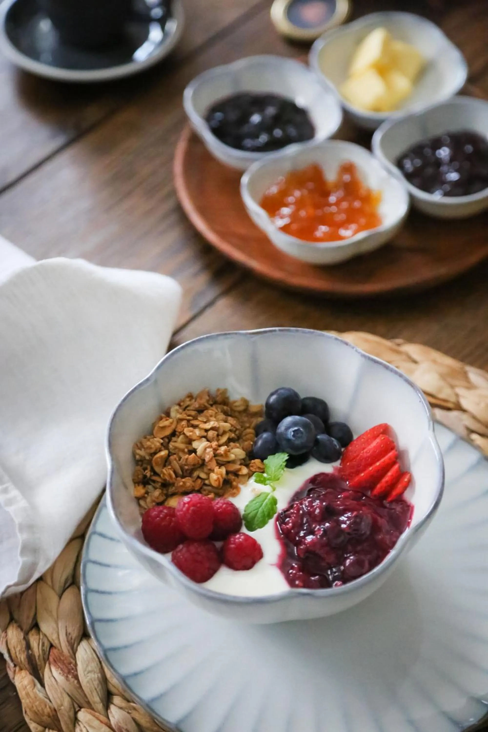 Breakfast in Henrys Townhouse Marylebone, London