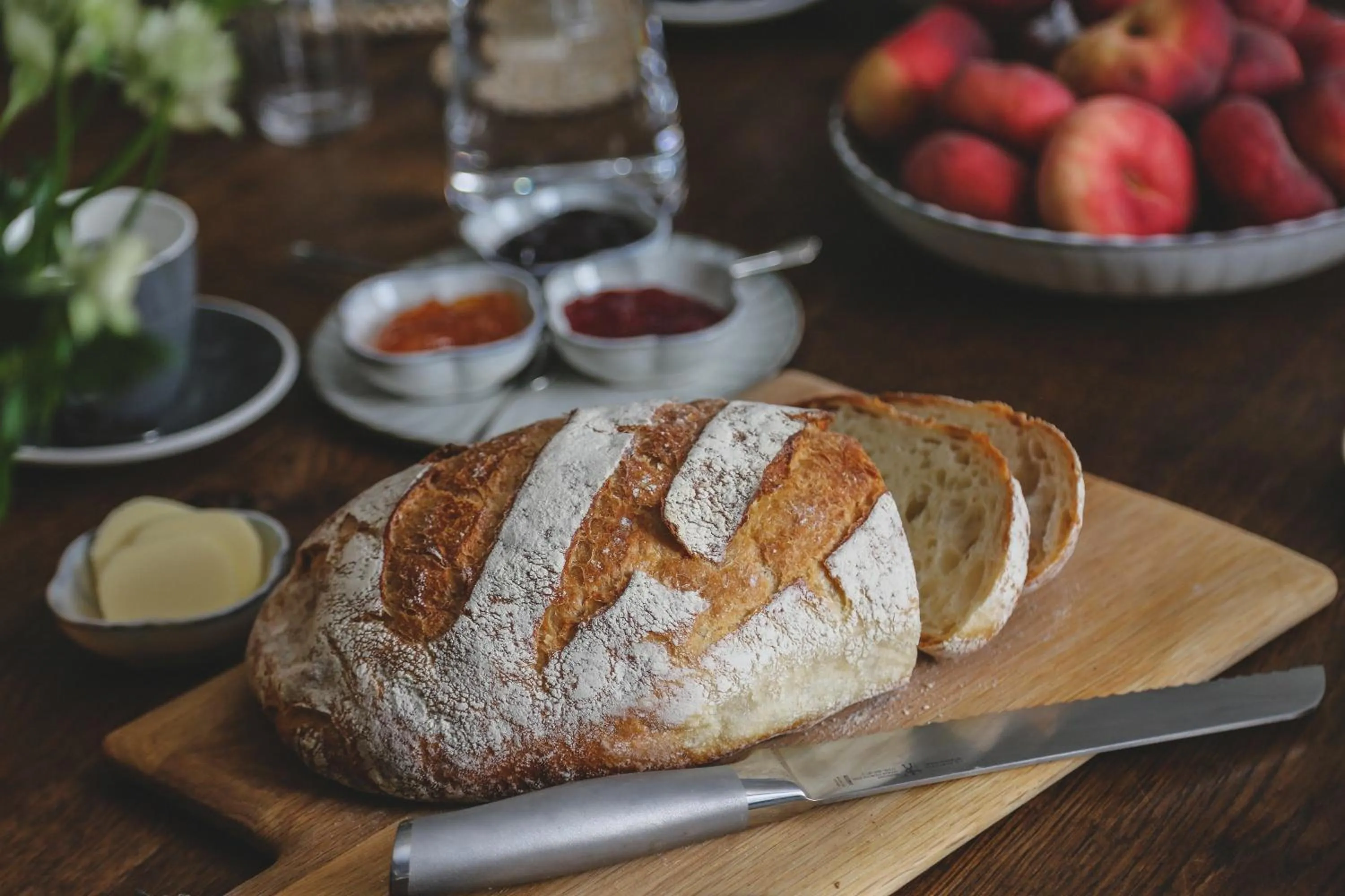 Breakfast in Henrys Townhouse Marylebone, London