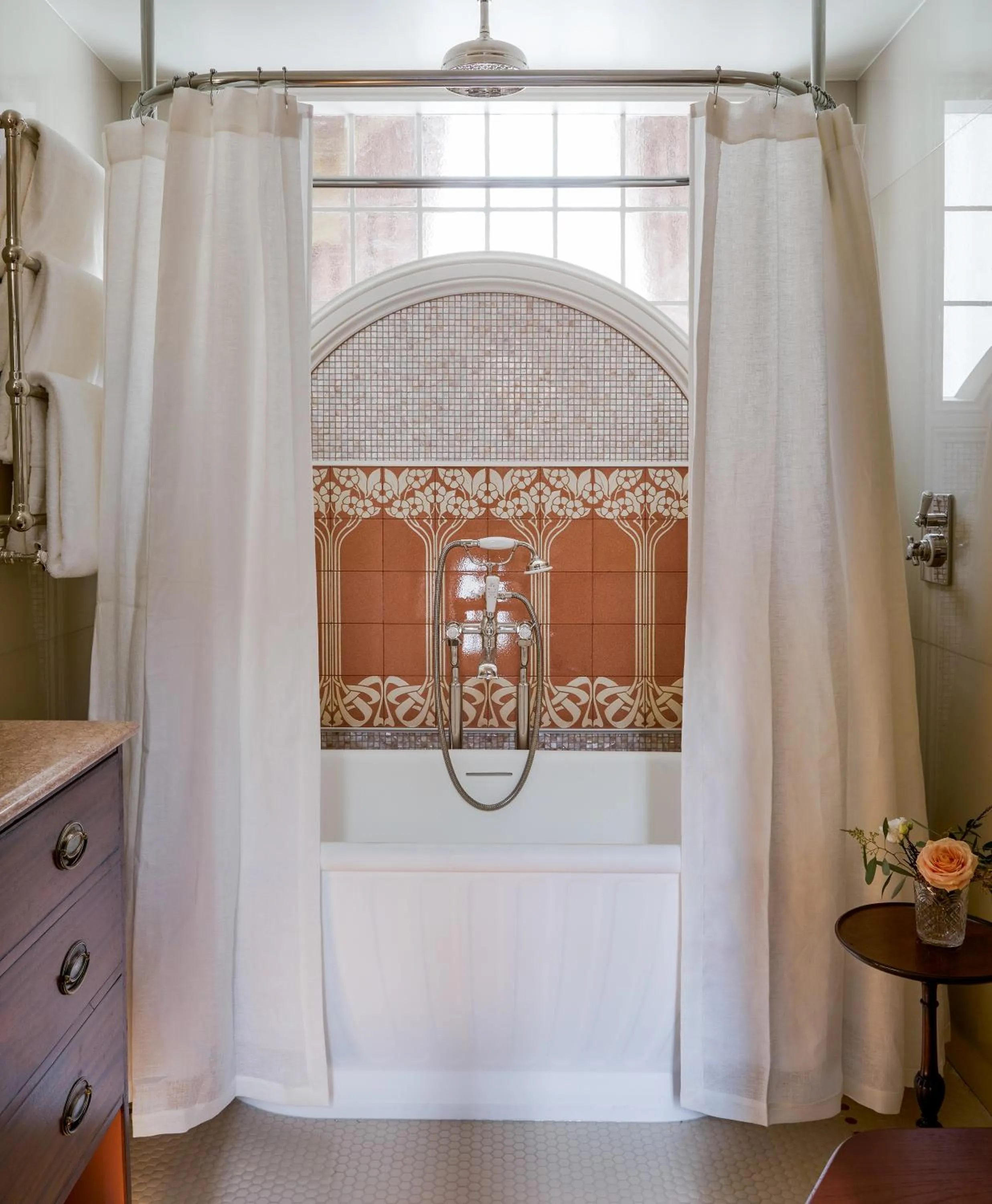 Bathroom in Henrys Townhouse Marylebone, London