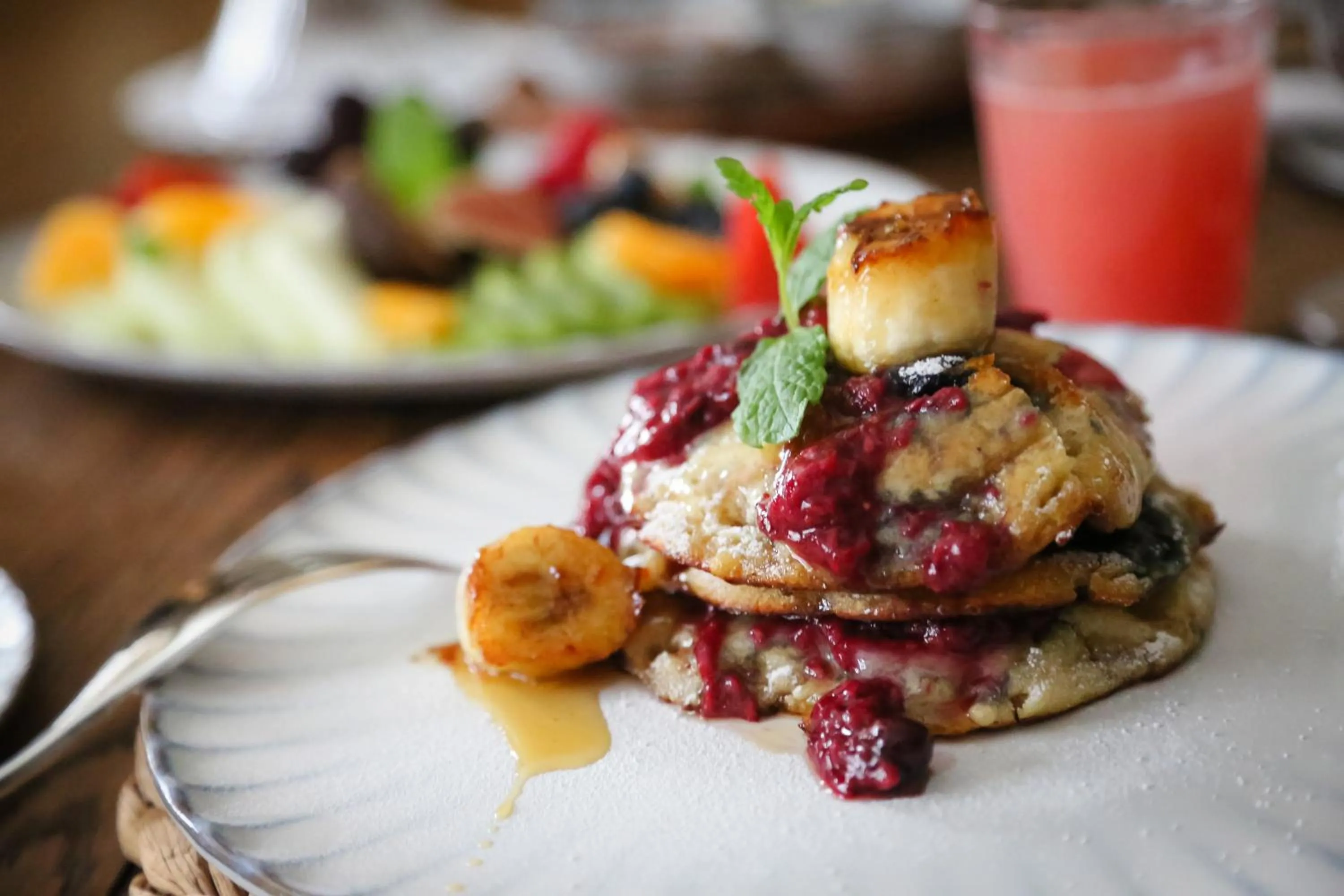 Breakfast in Henrys Townhouse Marylebone, London