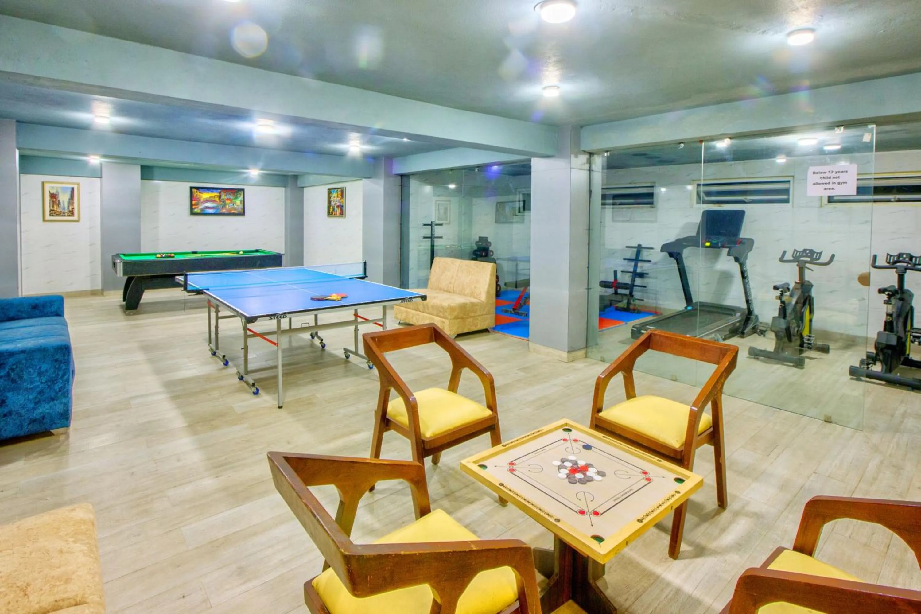 Game Room in Hotel Katson Castle Dharamshala