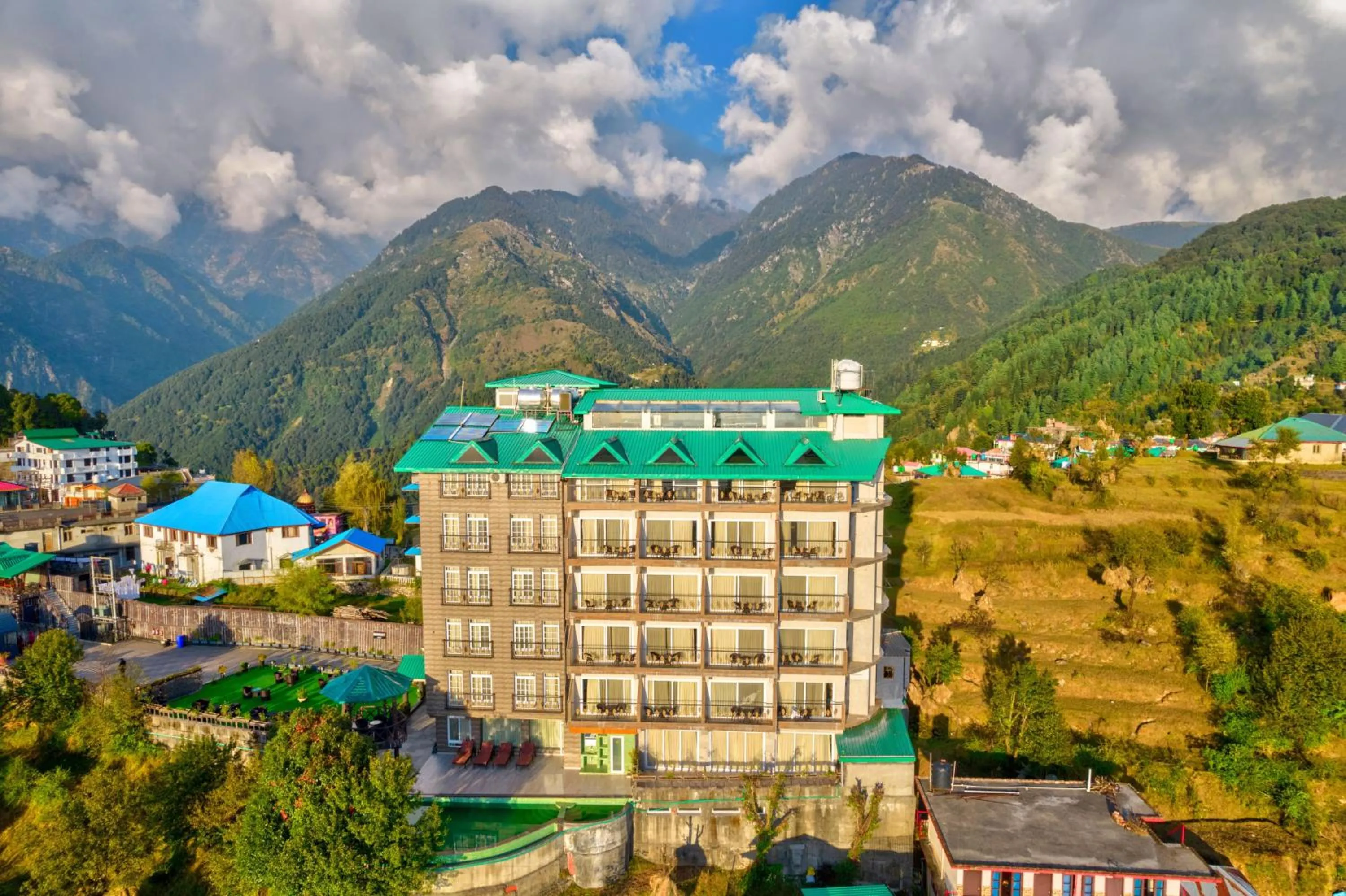 Property building in Hotel Katson Castle Dharamshala