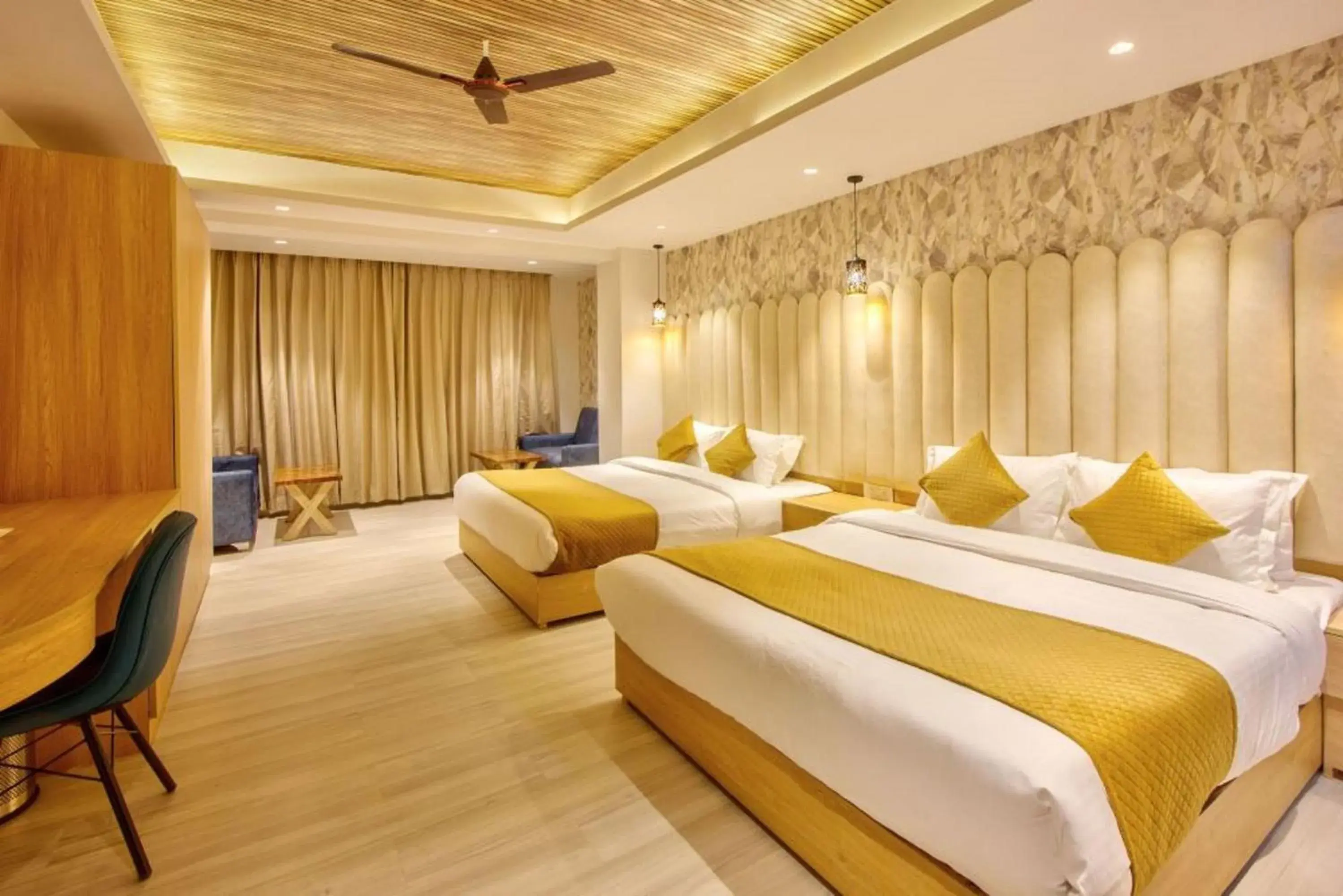 Bed in Hotel Katson Castle Dharamshala Bed in Hotel Katson Castle Dharamshala