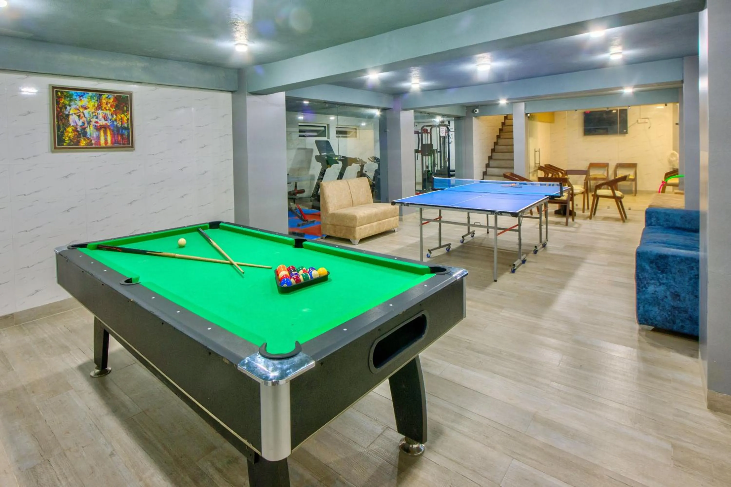 Billiard in Hotel Katson Castle Dharamshala