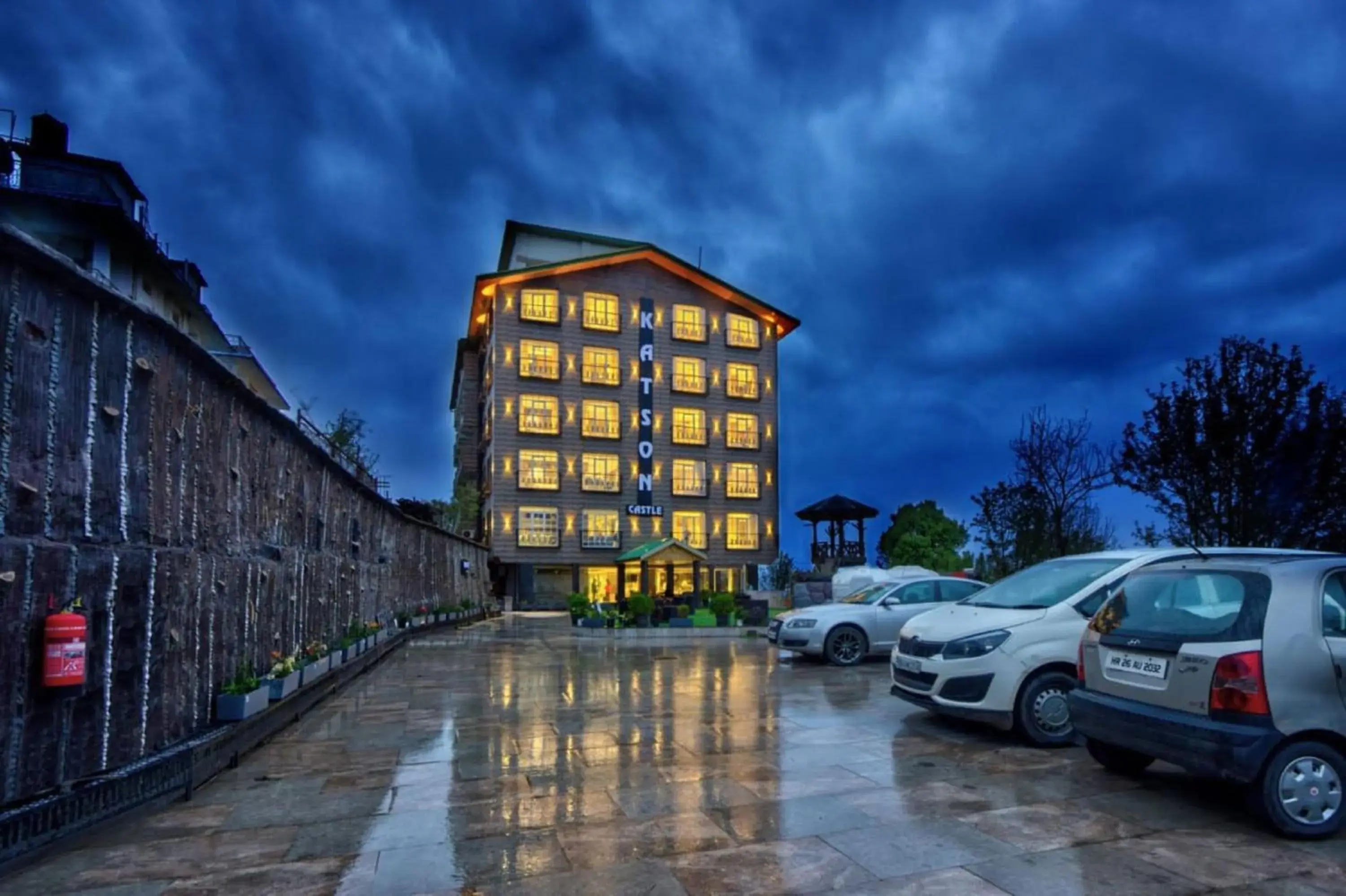 Property building in Hotel Katson Castle Dharamshala Property building in Hotel Katson Castle Dharamshala