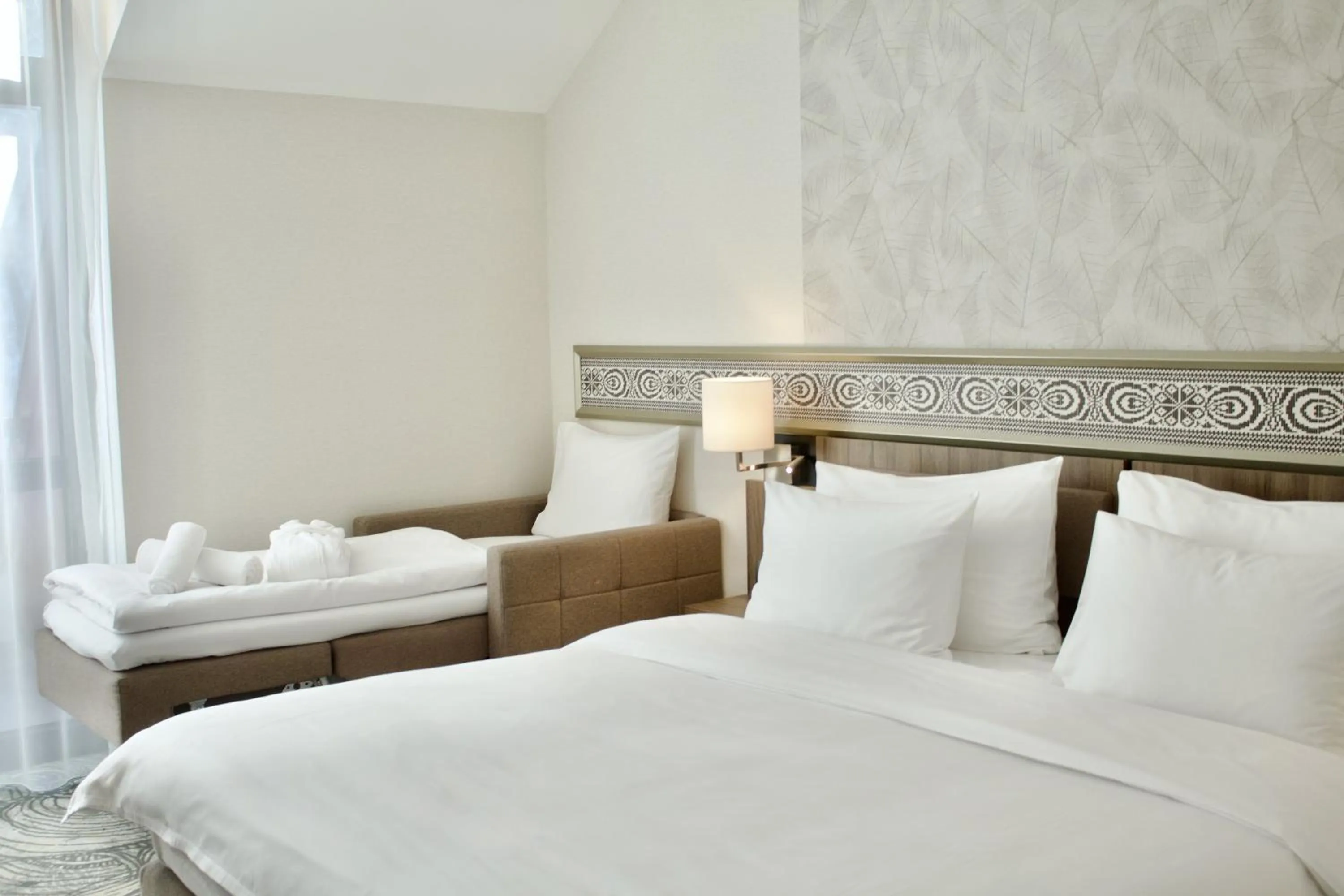 Bed in HOTEL CRYSTAL WELLNESS & SPA superior