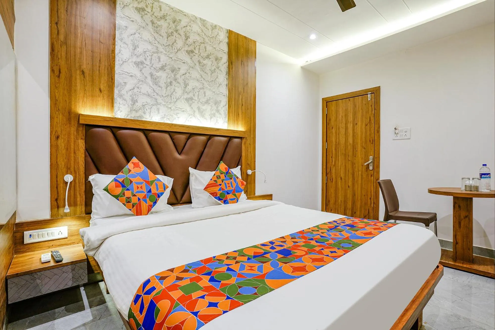 Bedroom in FabHotel Grand Residency
