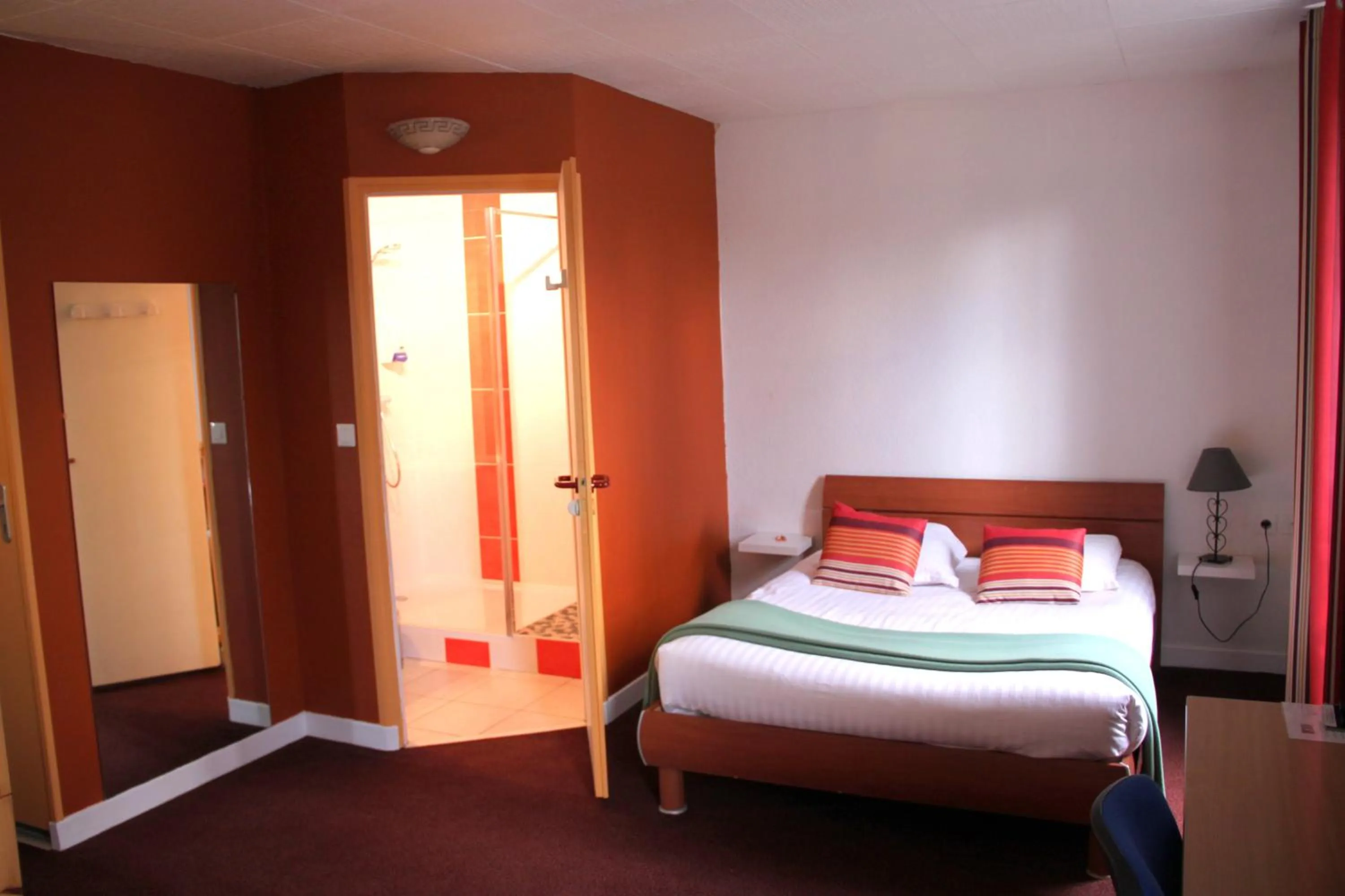 Bedroom, Bed in Agape Hotel Niort- Bessines