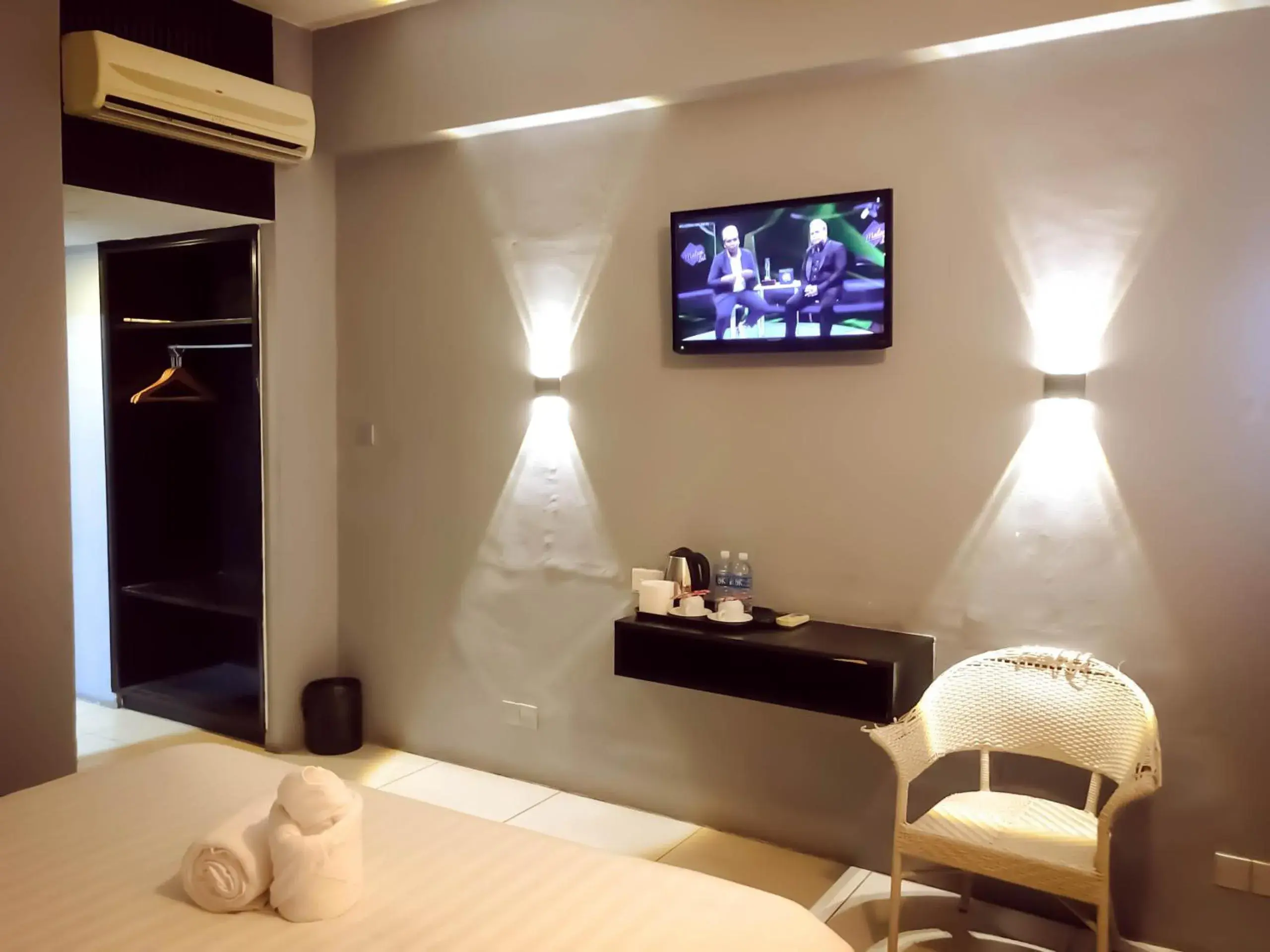 Bed in De Choice Hotel Tawau Bed in De Choice Hotel Tawau