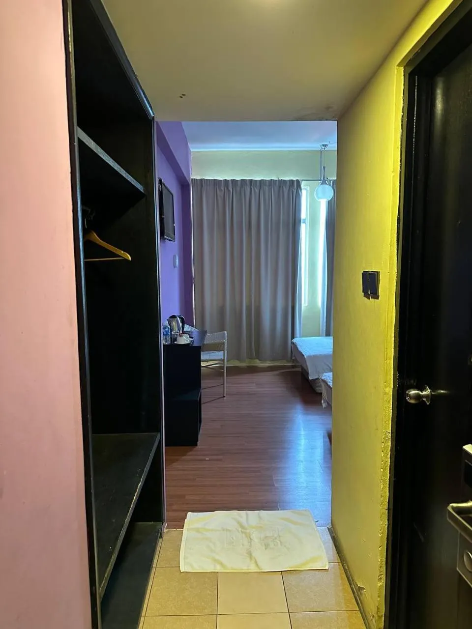 Bed in De Choice Hotel Tawau