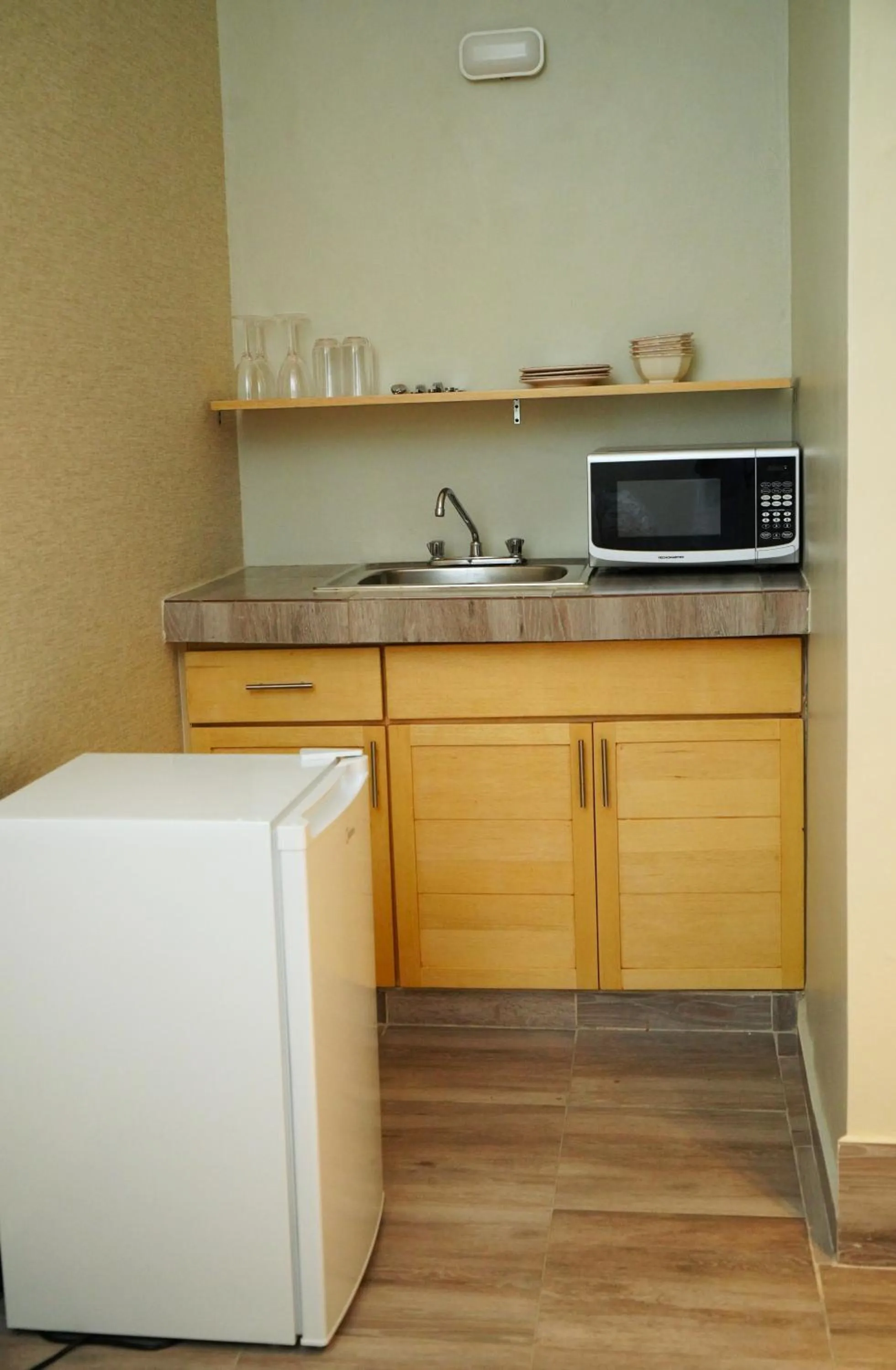 Kitchen or kitchenette in Hostal 53 Boutique Santo Domingo