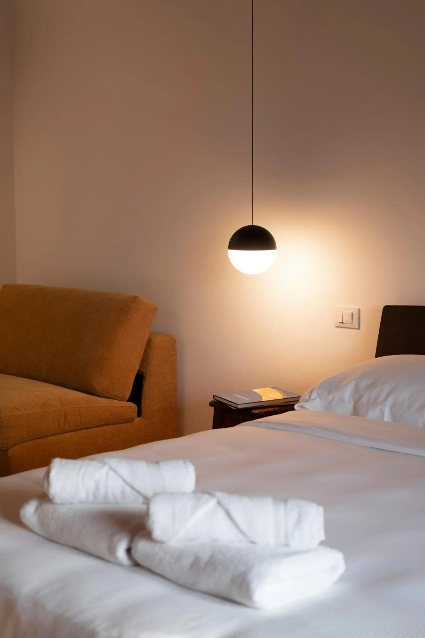 towels, Bed in My GuestHouse