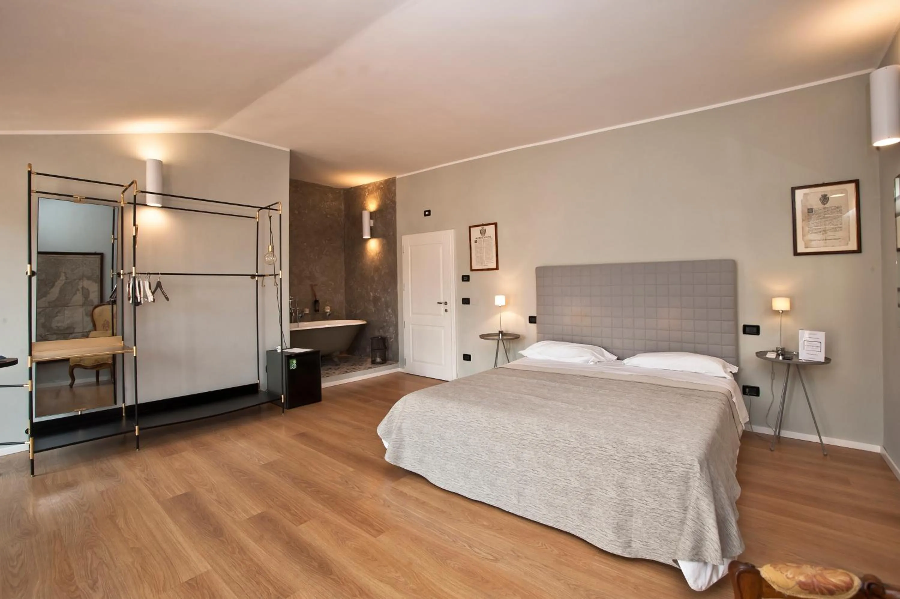 Bed in Il Battistero Siena Residenza d'Epoca