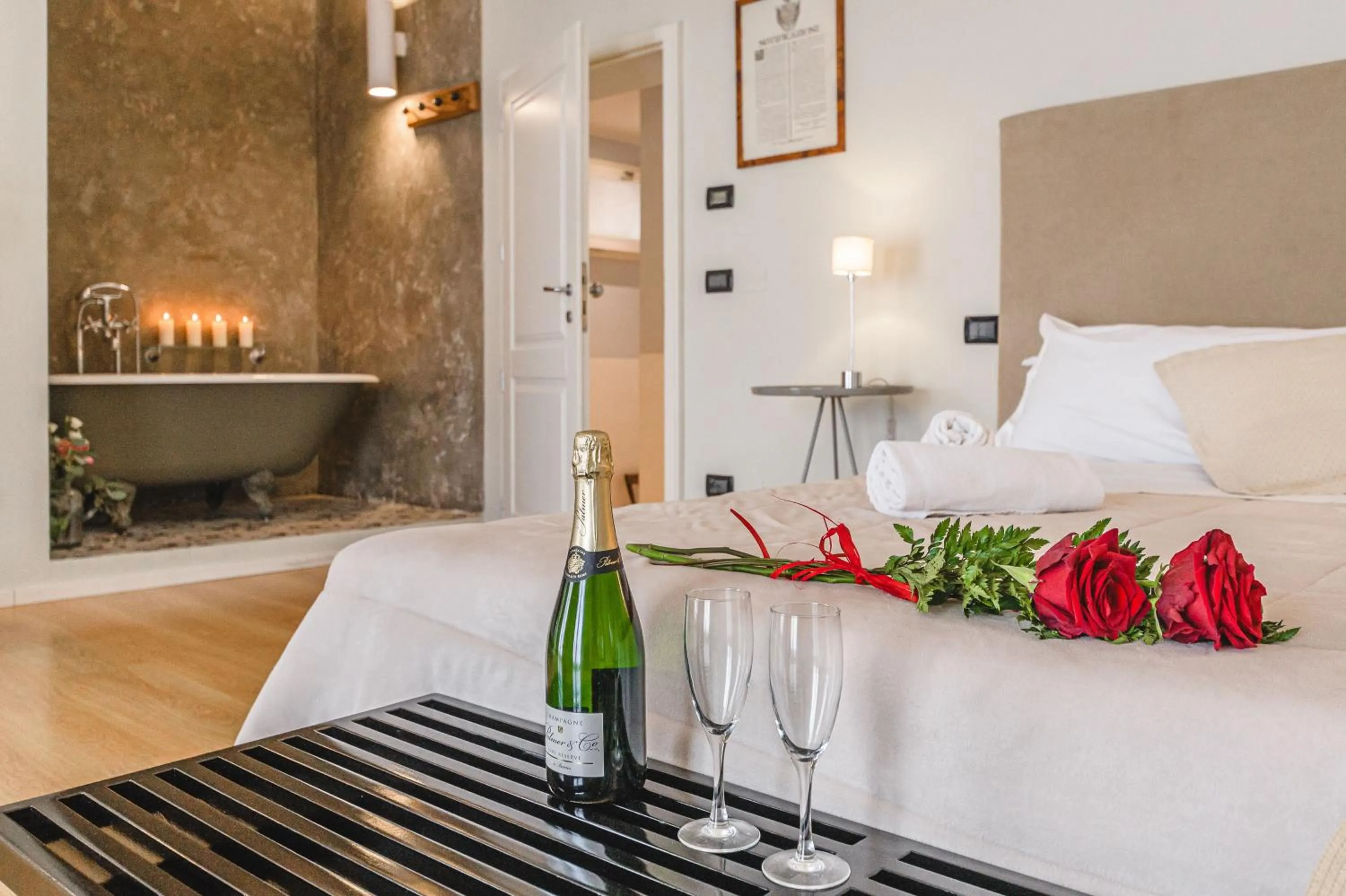 Bed in Il Battistero Siena Residenza d'Epoca