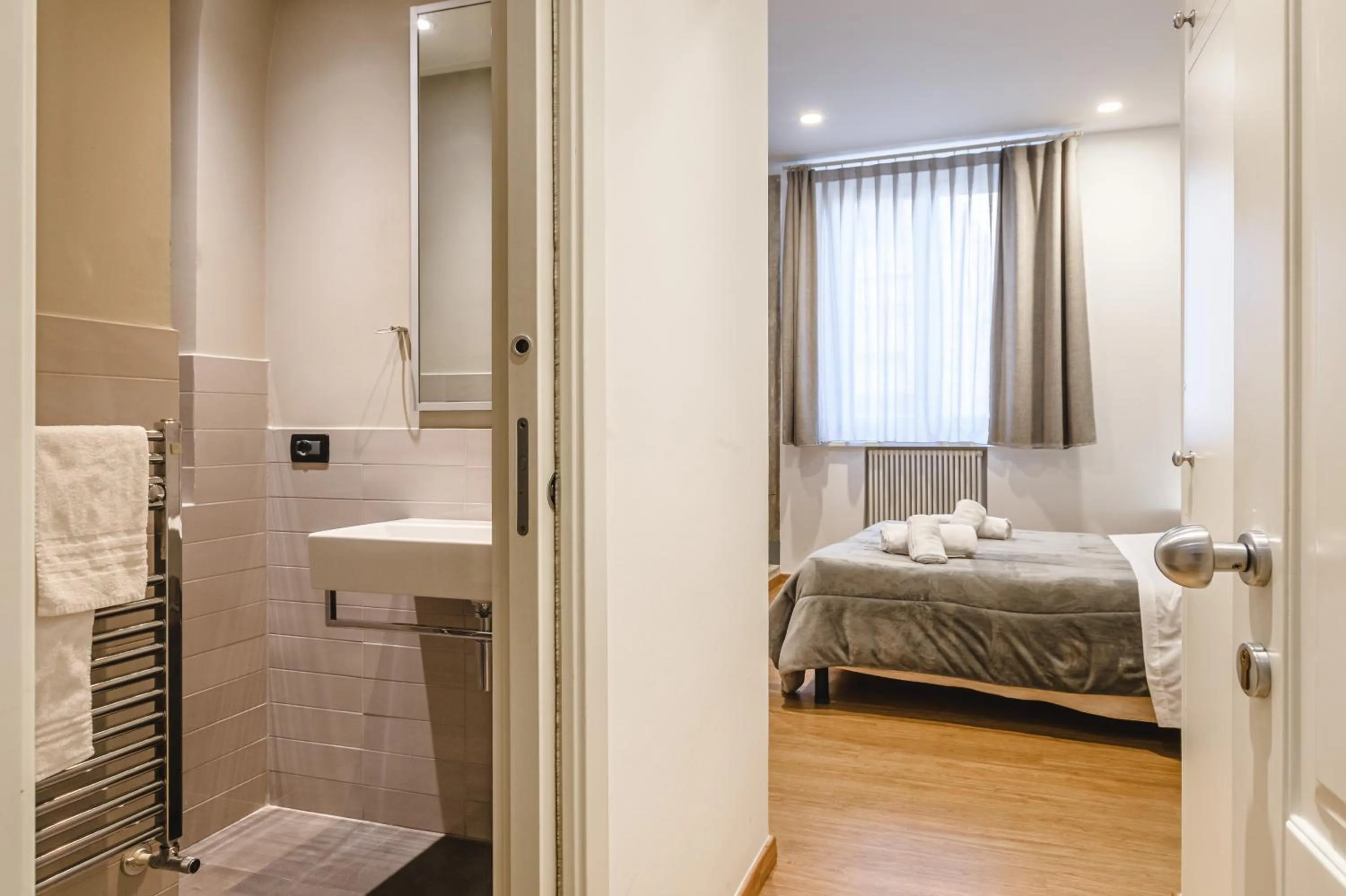 Bed in Il Battistero Siena Residenza d'Epoca