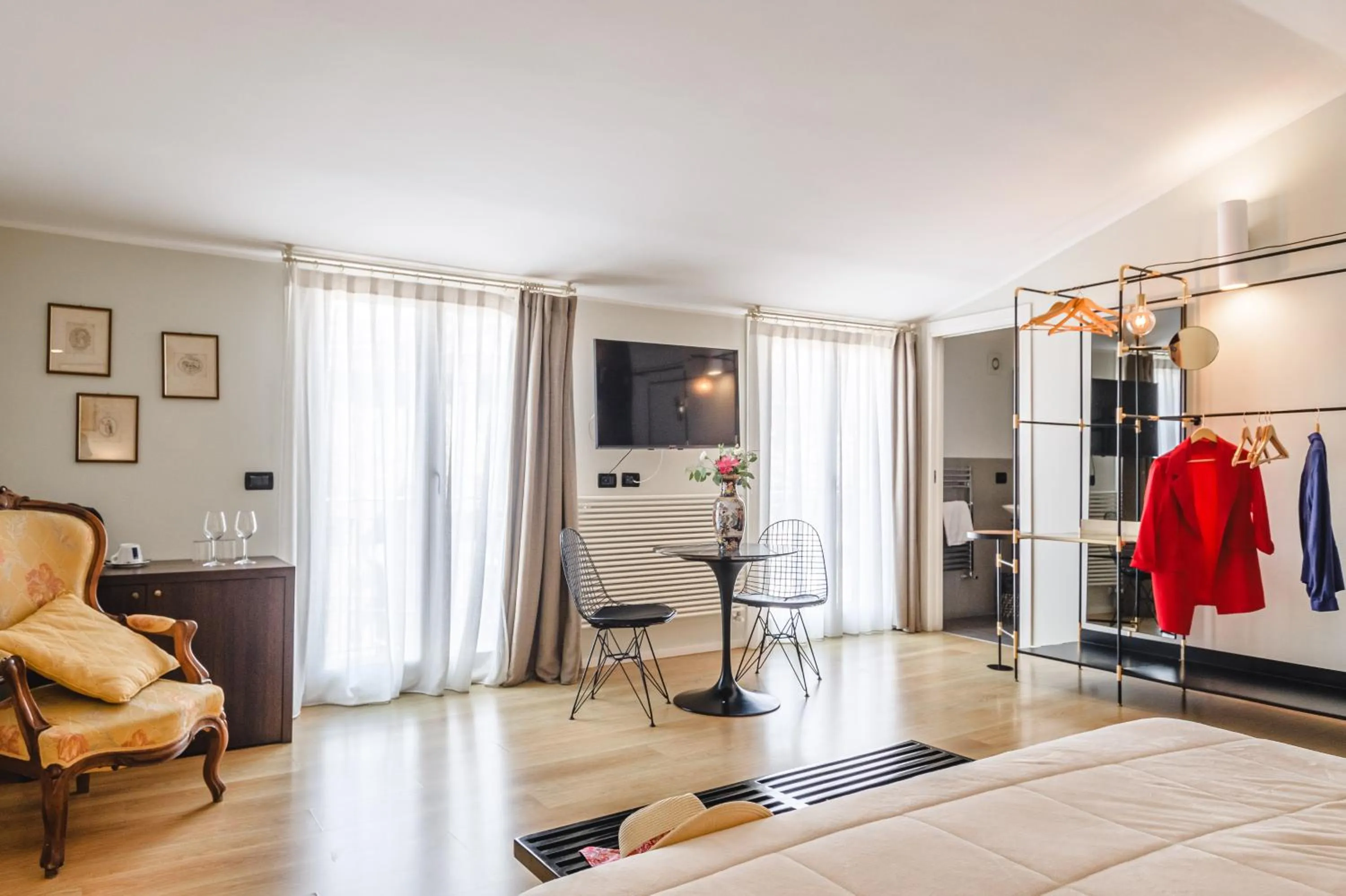 Photo of the whole room, Bed in Il Battistero Siena Residenza d'Epoca