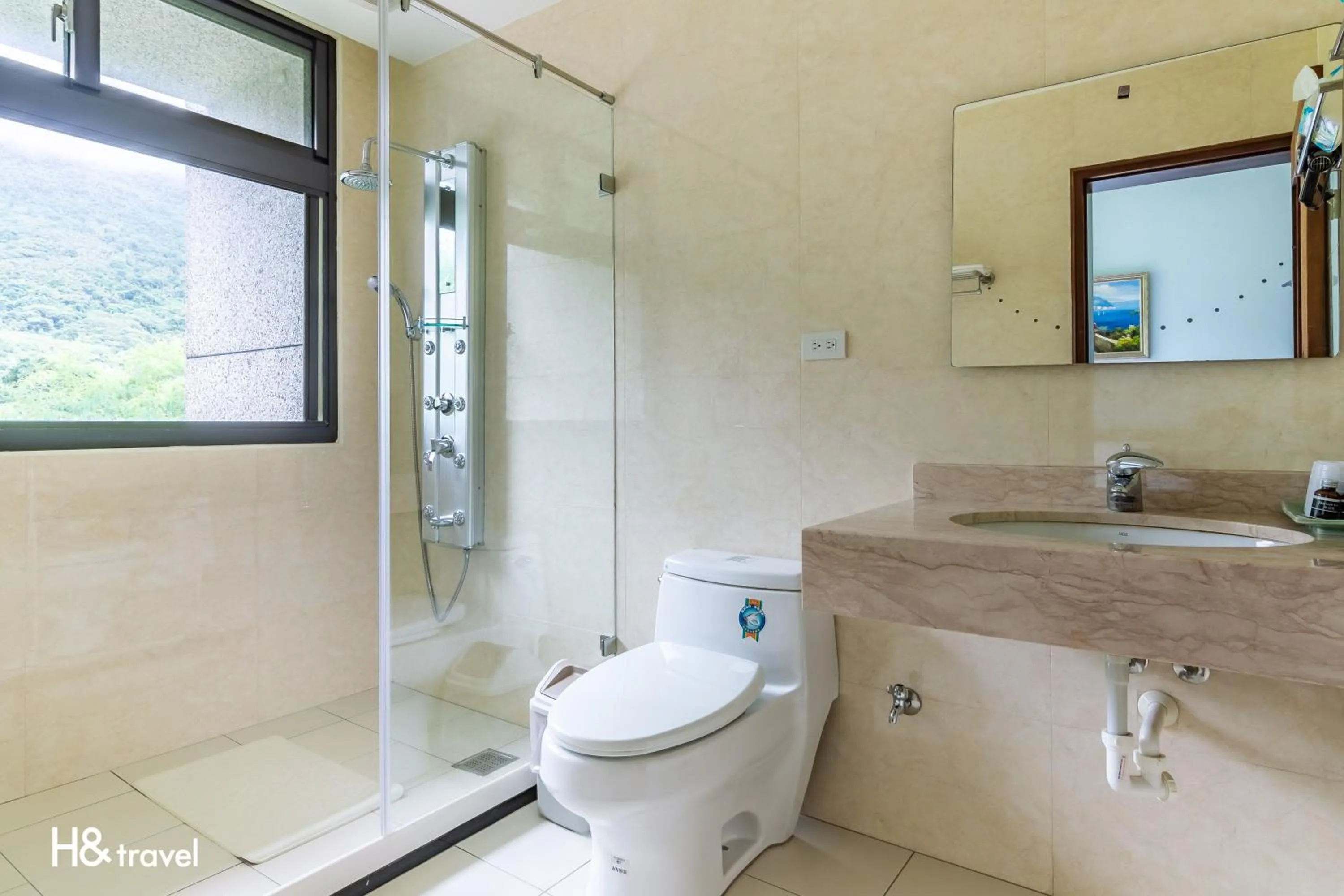 Bathroom in Qian B&B