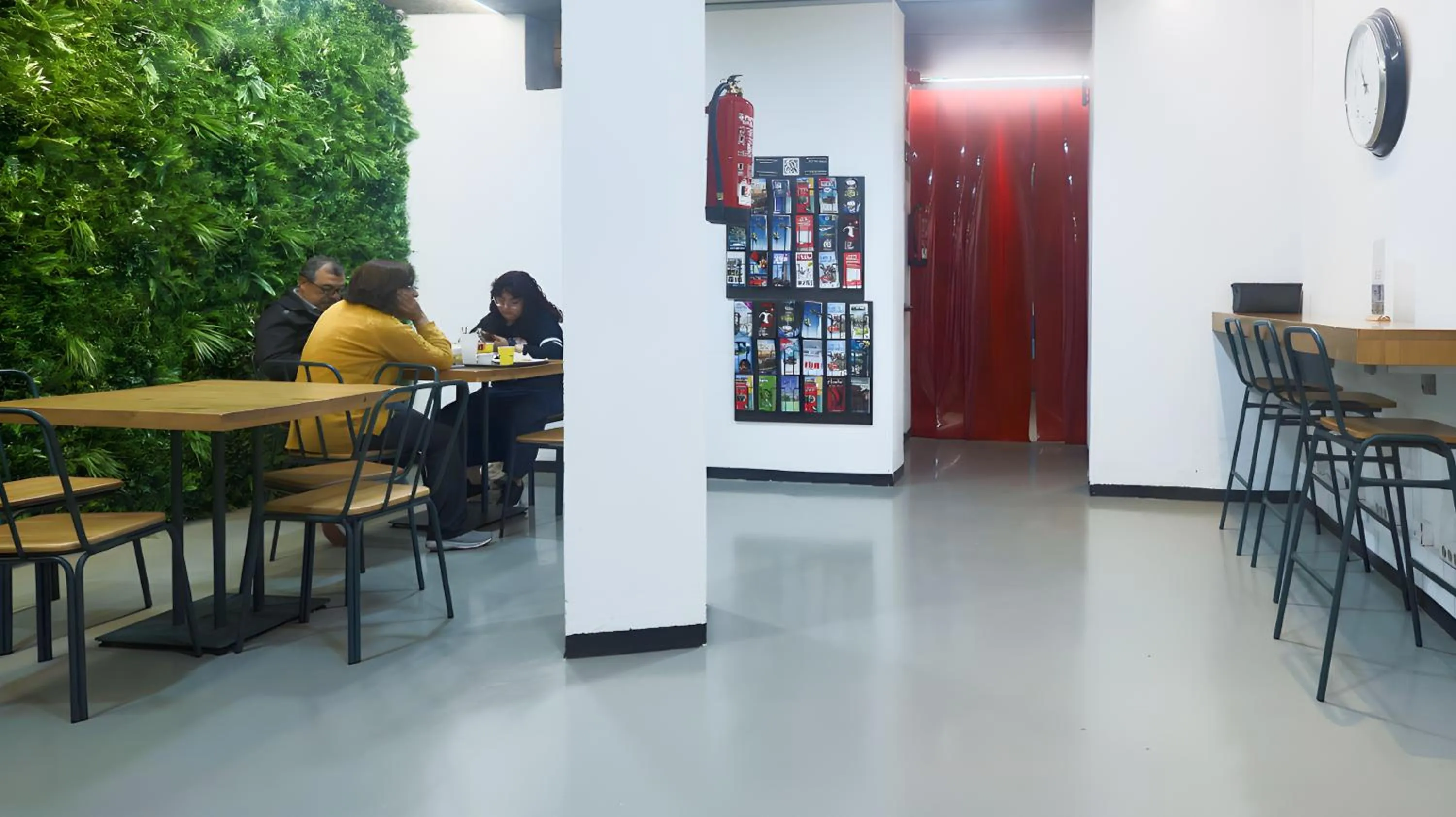 People in Ideal Youth Hostel