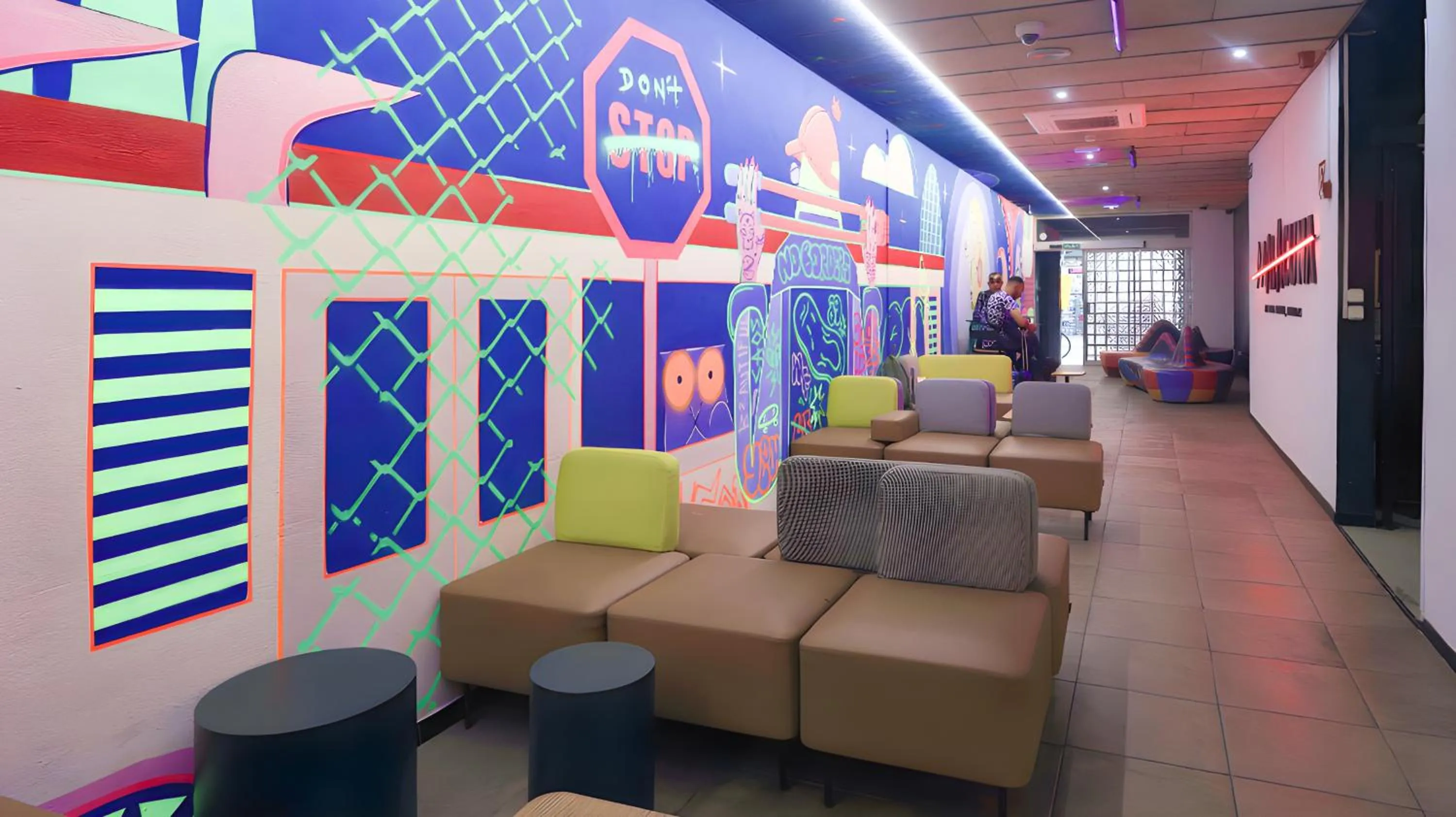 Property building in Ideal Youth Hostel