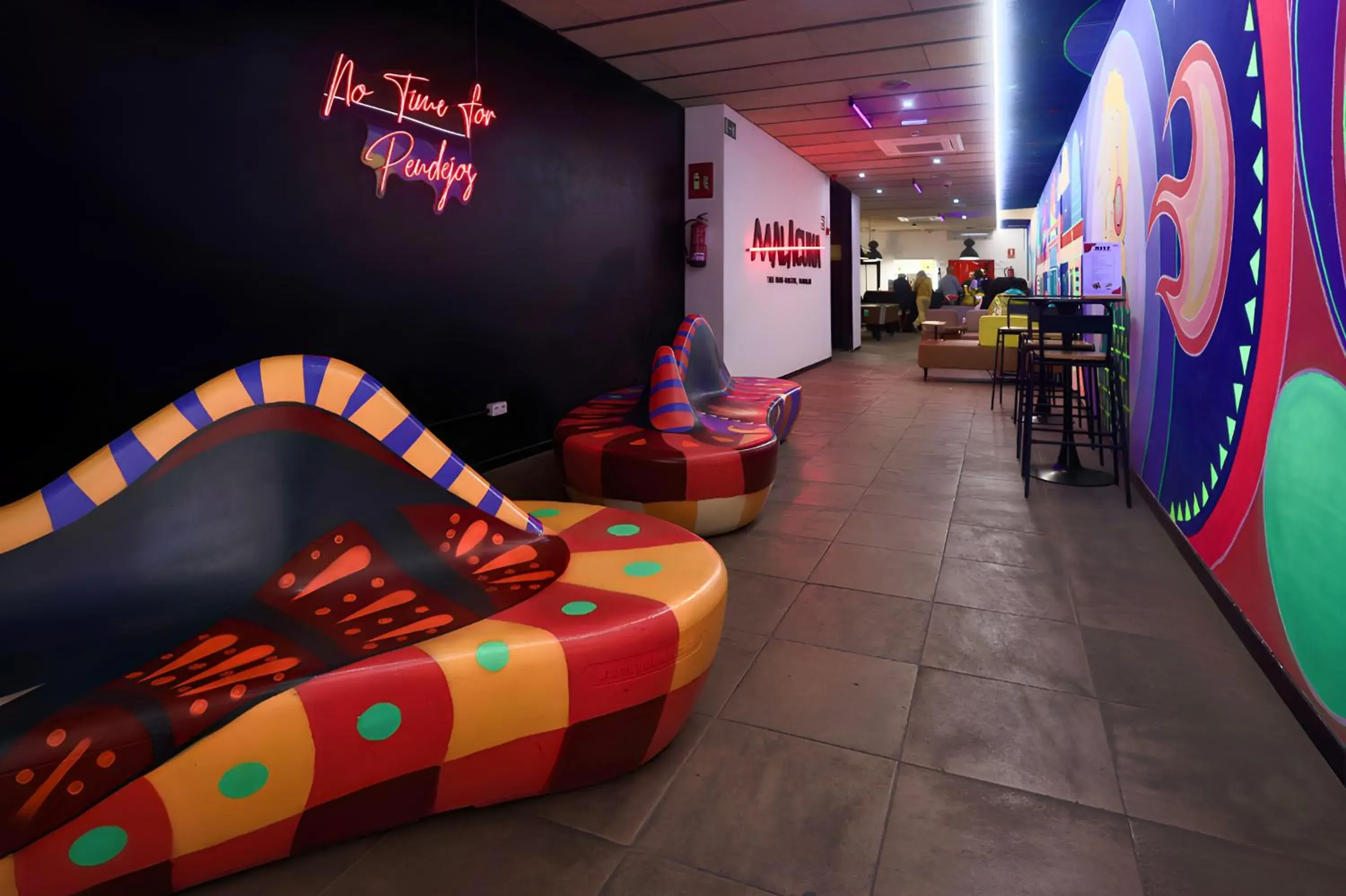 Living room in Ideal Youth Hostel Living room in Ideal Youth Hostel