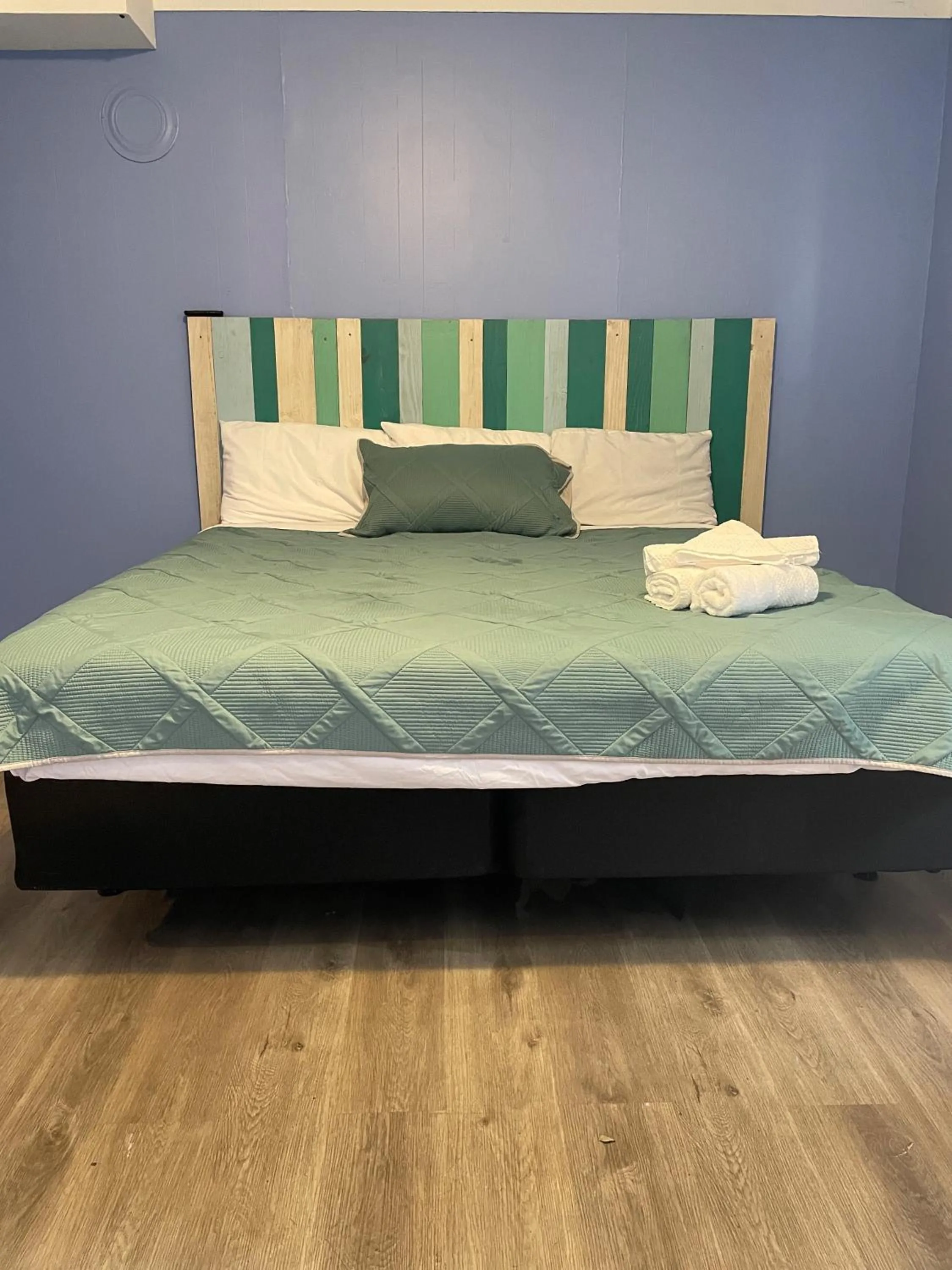 Bed in Randolph Hotel