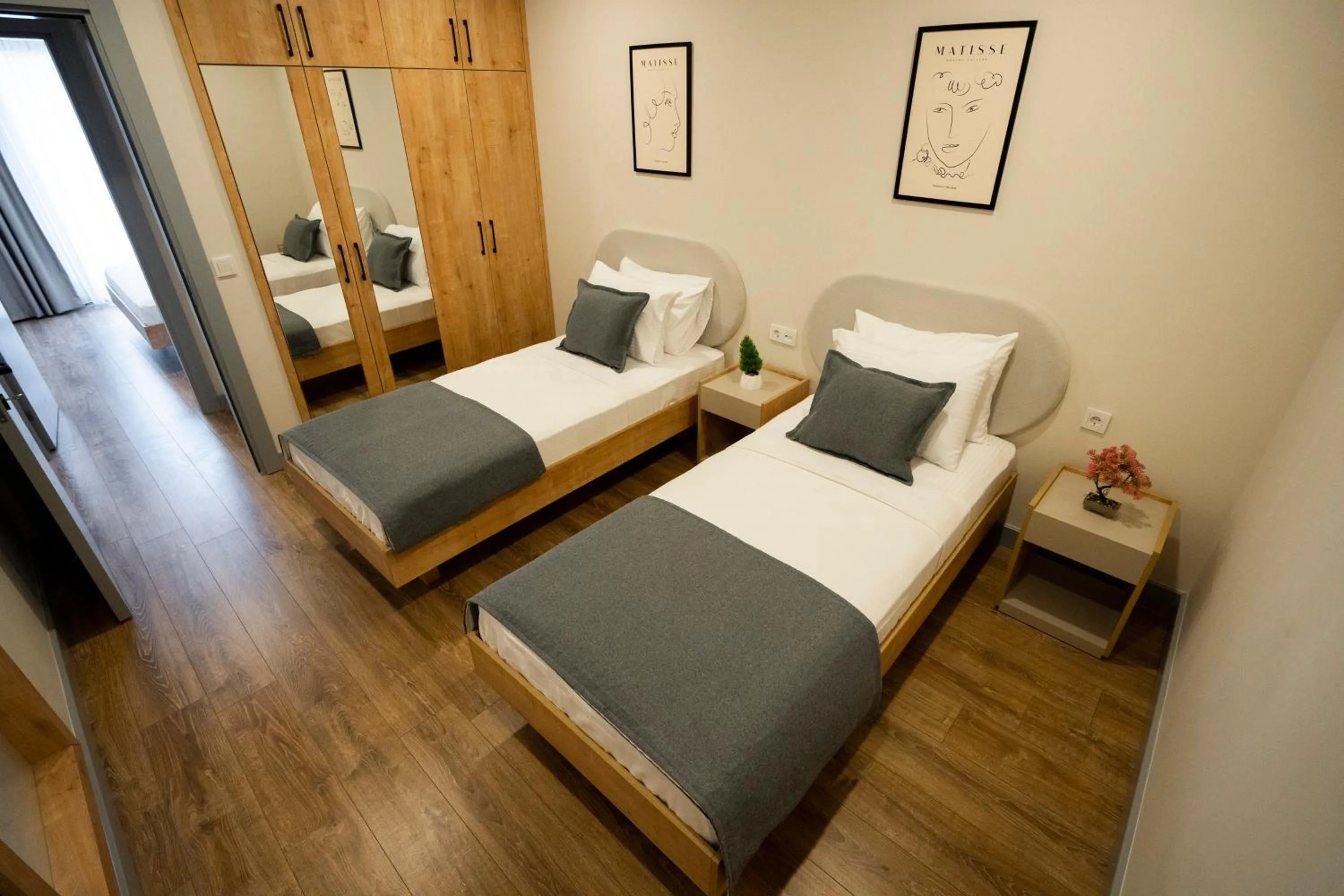 Bedroom, Bed in LARA MARİNE HOMES