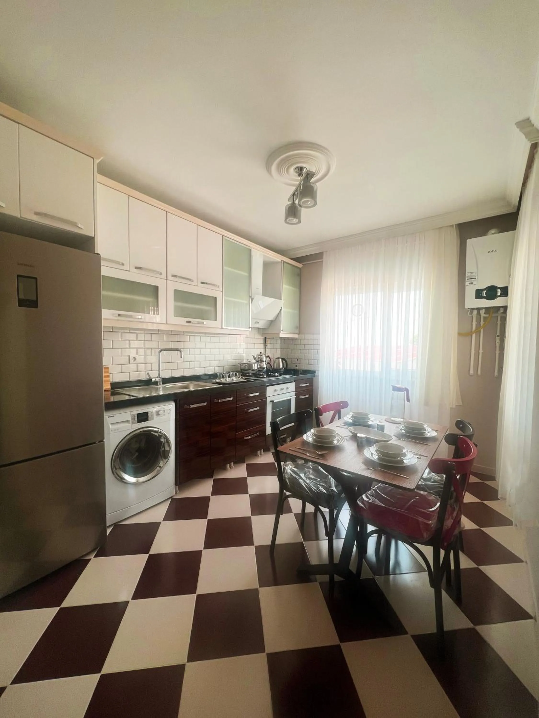 Seating area in Seabird Suite Apart Hotel