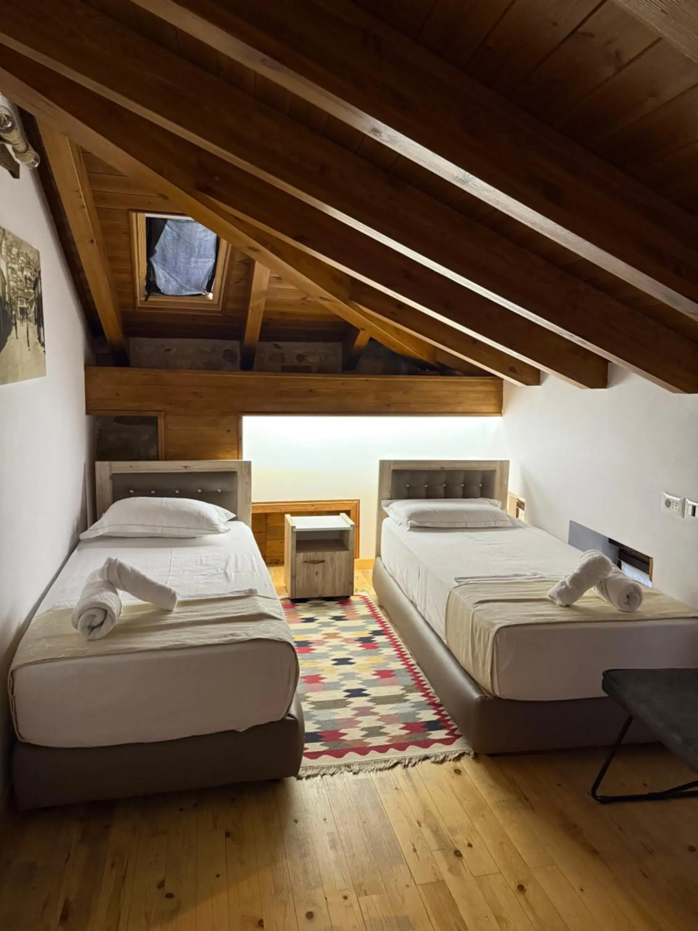 Bed in Hotel Kapllani Bed in Hotel Kapllani