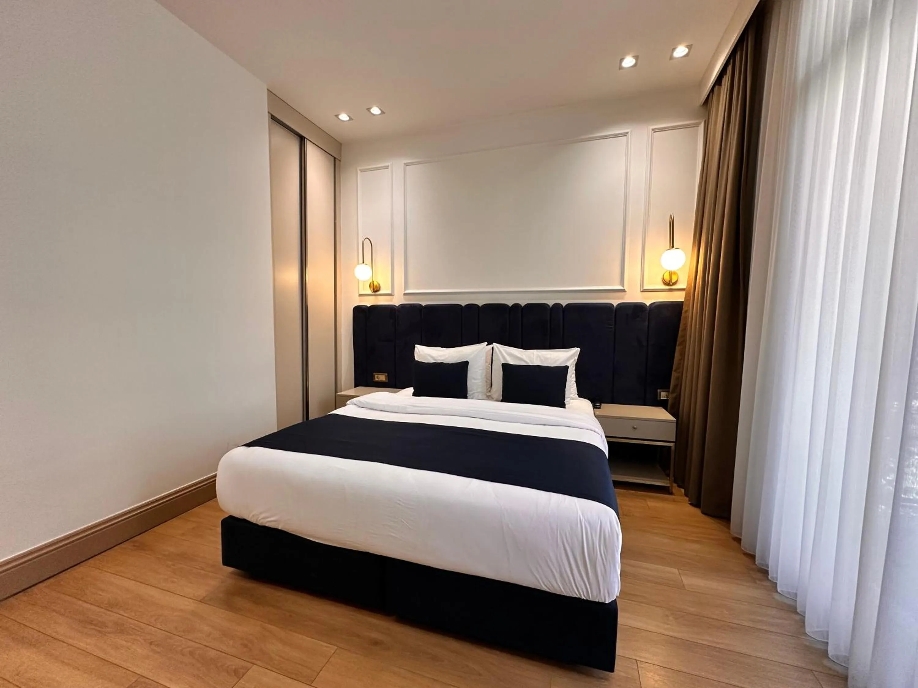 Bed in Taksim Bosphorus Hotel